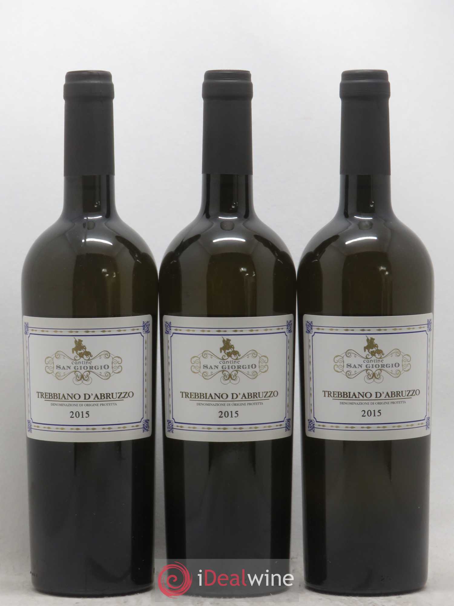 Trebbiano d'Abruzzo Giorgio (sans prix de réserve) 2015 - Posten von 3 Flaschen - 0