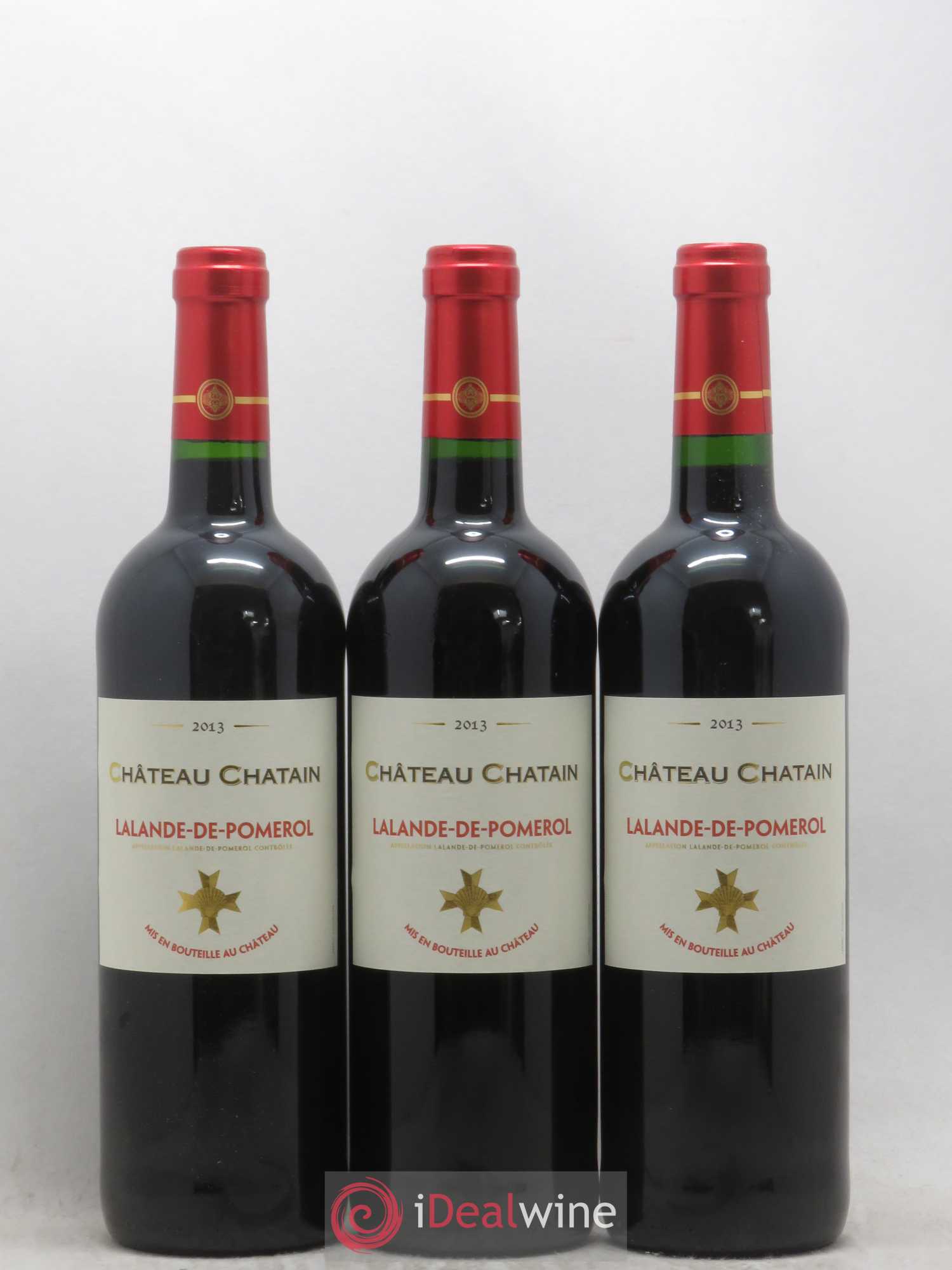 Lalande-de-Pomerol Chateau Chatain 2013 - Lot de 6 bouteilles - 1