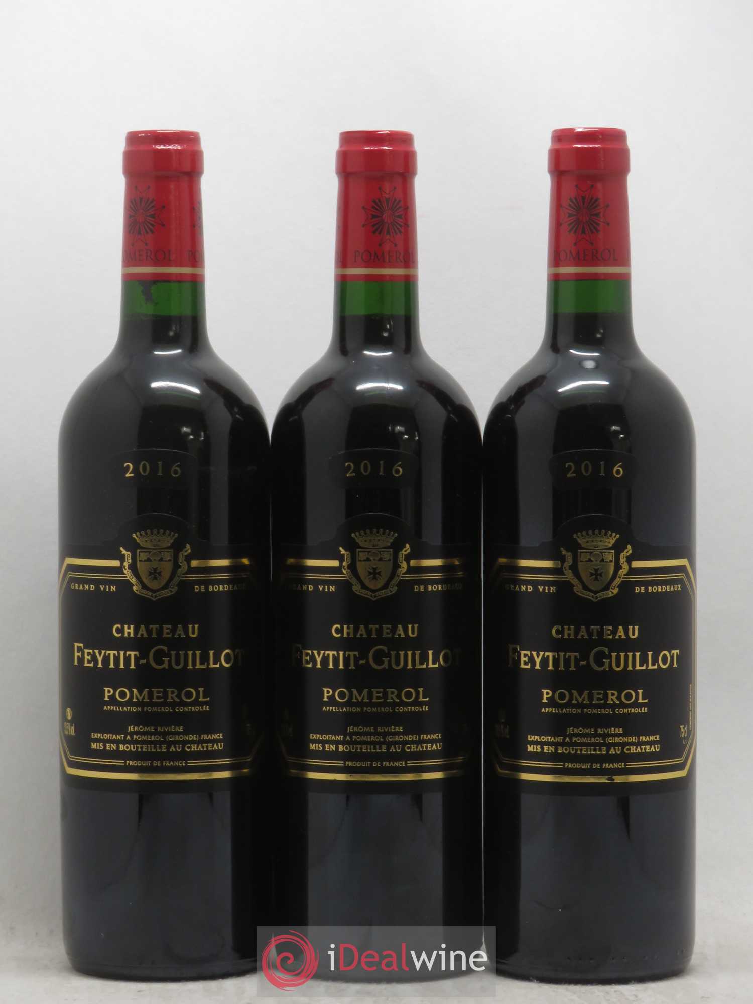 Pomerol Feytit Guillot 2016 - Posten von 6 Flaschen - 1