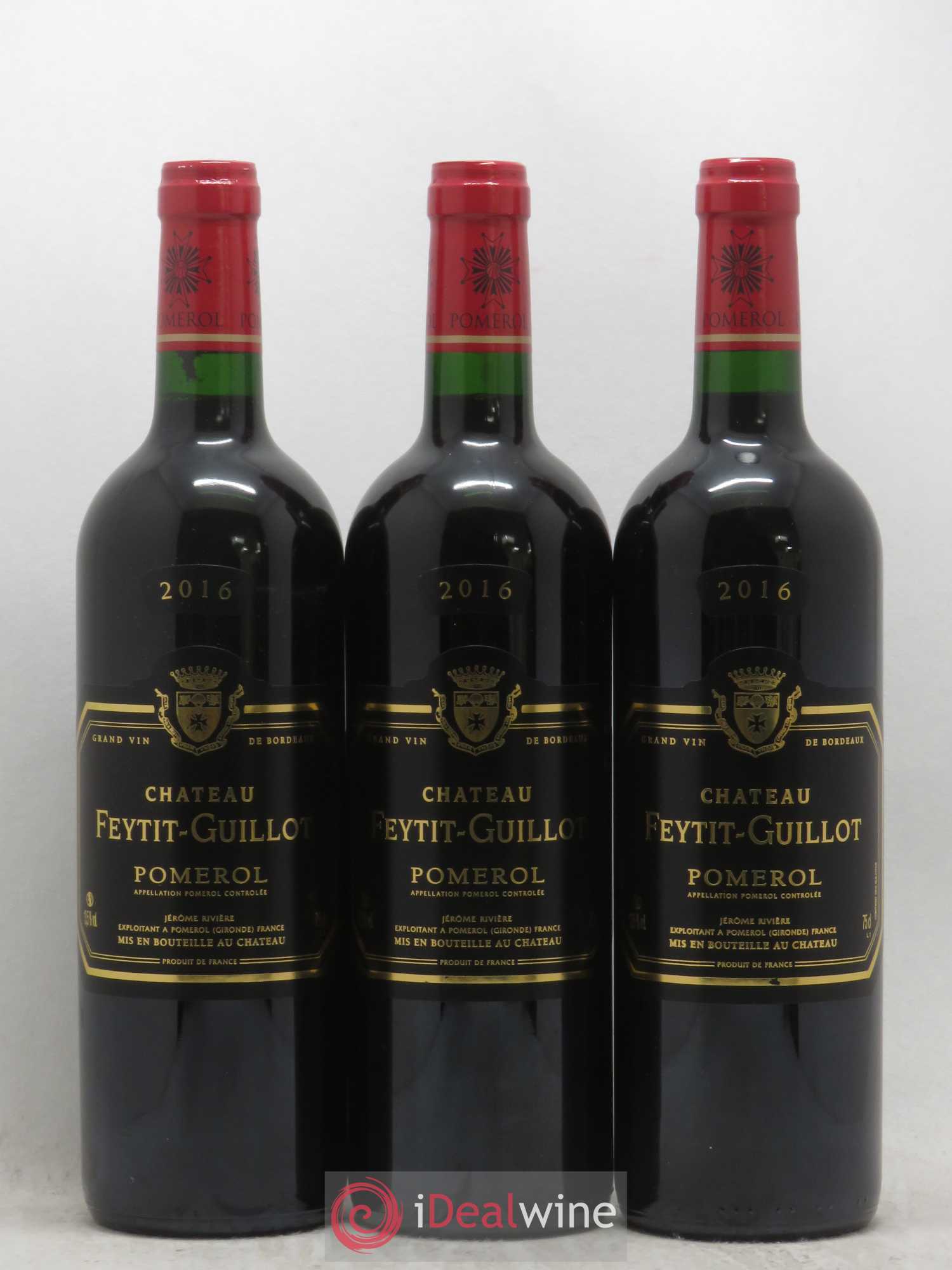 Pomerol Feytit Guillot 2016 - Posten von 6 Flaschen - 2