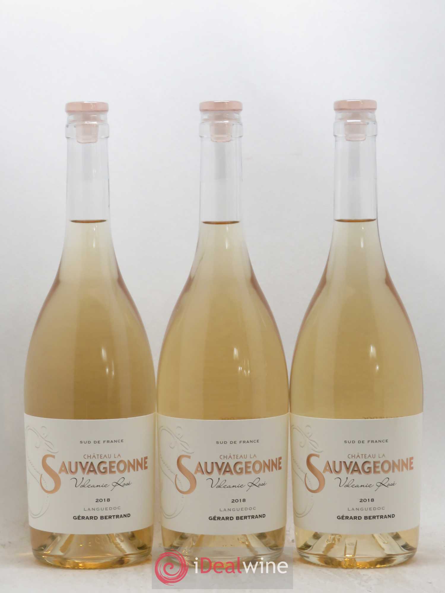 Divers Languedoc Voleanie Rosé La Sauvageonne Gerard Bertrand (sans prix de réserve) 2018 - Posten von 6 Flaschen - 1