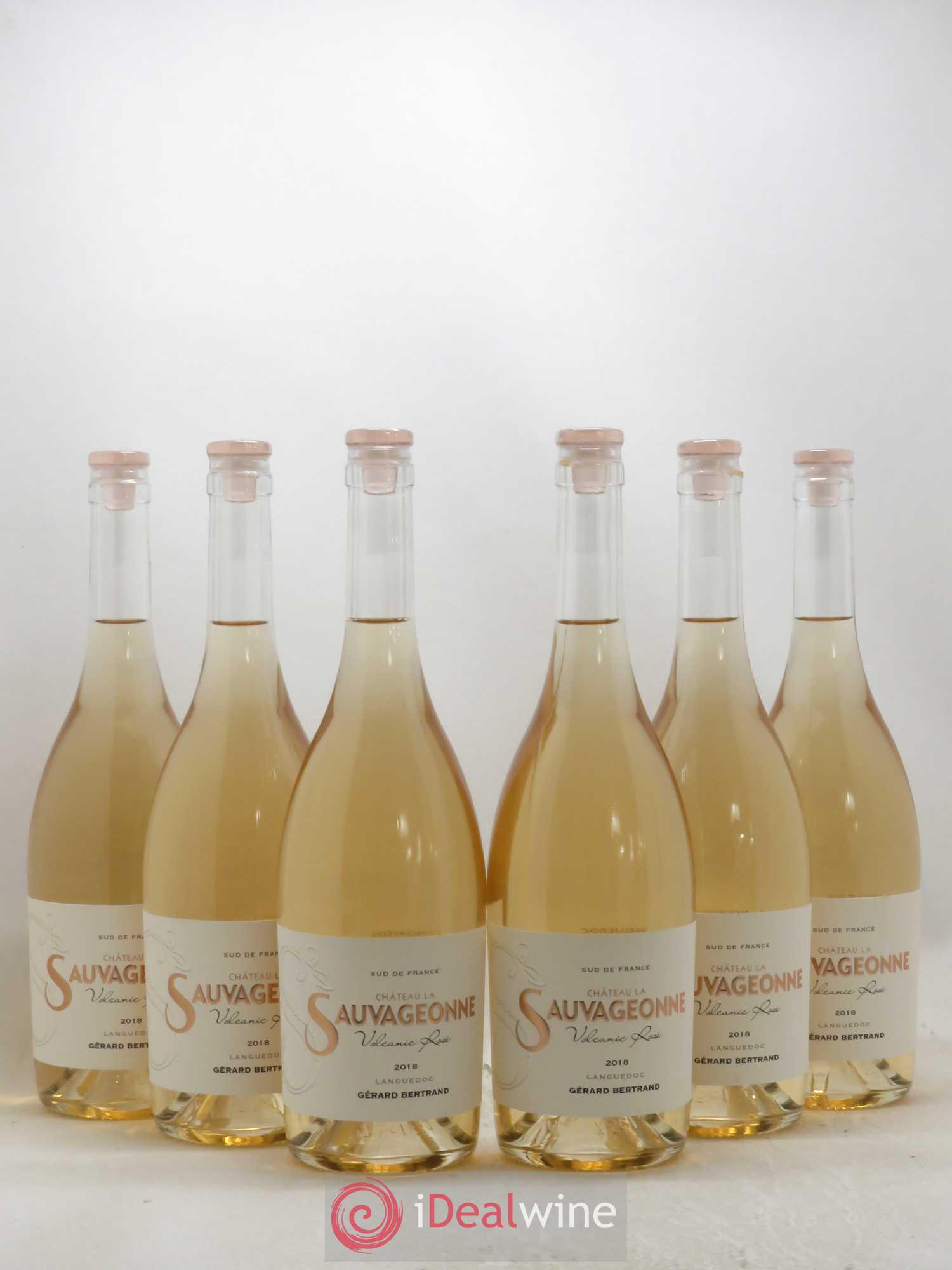Divers Languedoc Voleanie Rosé La Sauvageonne Gerard Bertrand (sans prix de réserve) 2018 - Posten von 6 Flaschen - 0