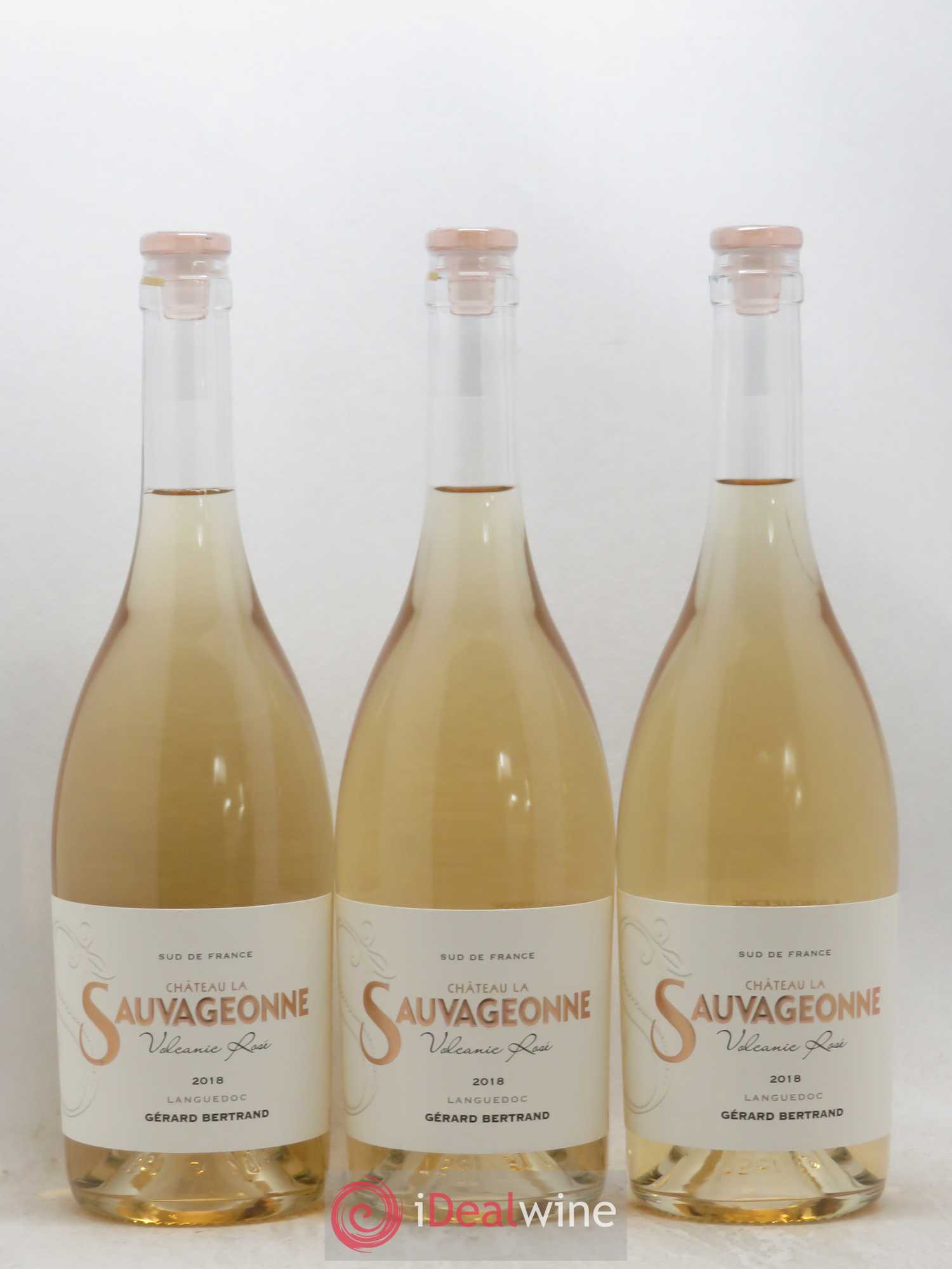 Divers Languedoc Voleanie Rosé La Sauvageonne Gerard Bertrand (sans prix de réserve) 2018 - Posten von 3 Flaschen - 0