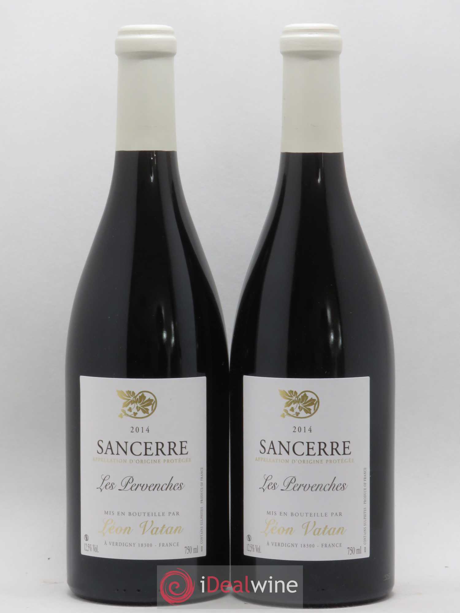 Sancerre Les Pervenches Léon Vatan (sans prix de réserve) 2014 - Posten von 2 Flaschen - 0