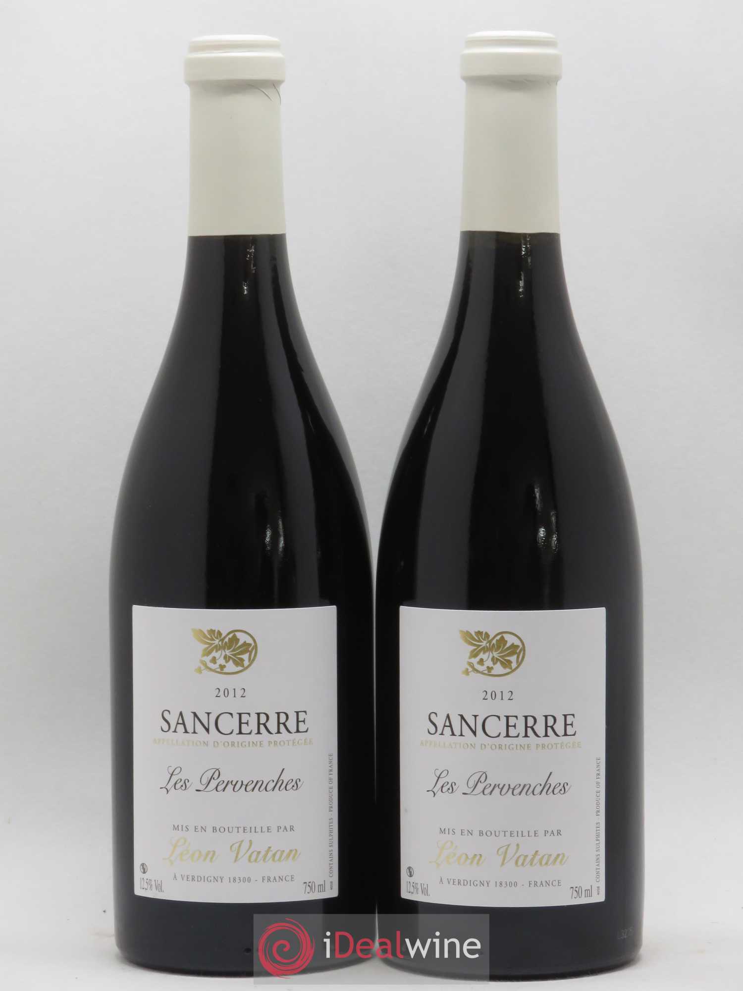 Sancerre Les Pervenches Léon Vatan 2012 - Posten von 2 Flaschen - 0