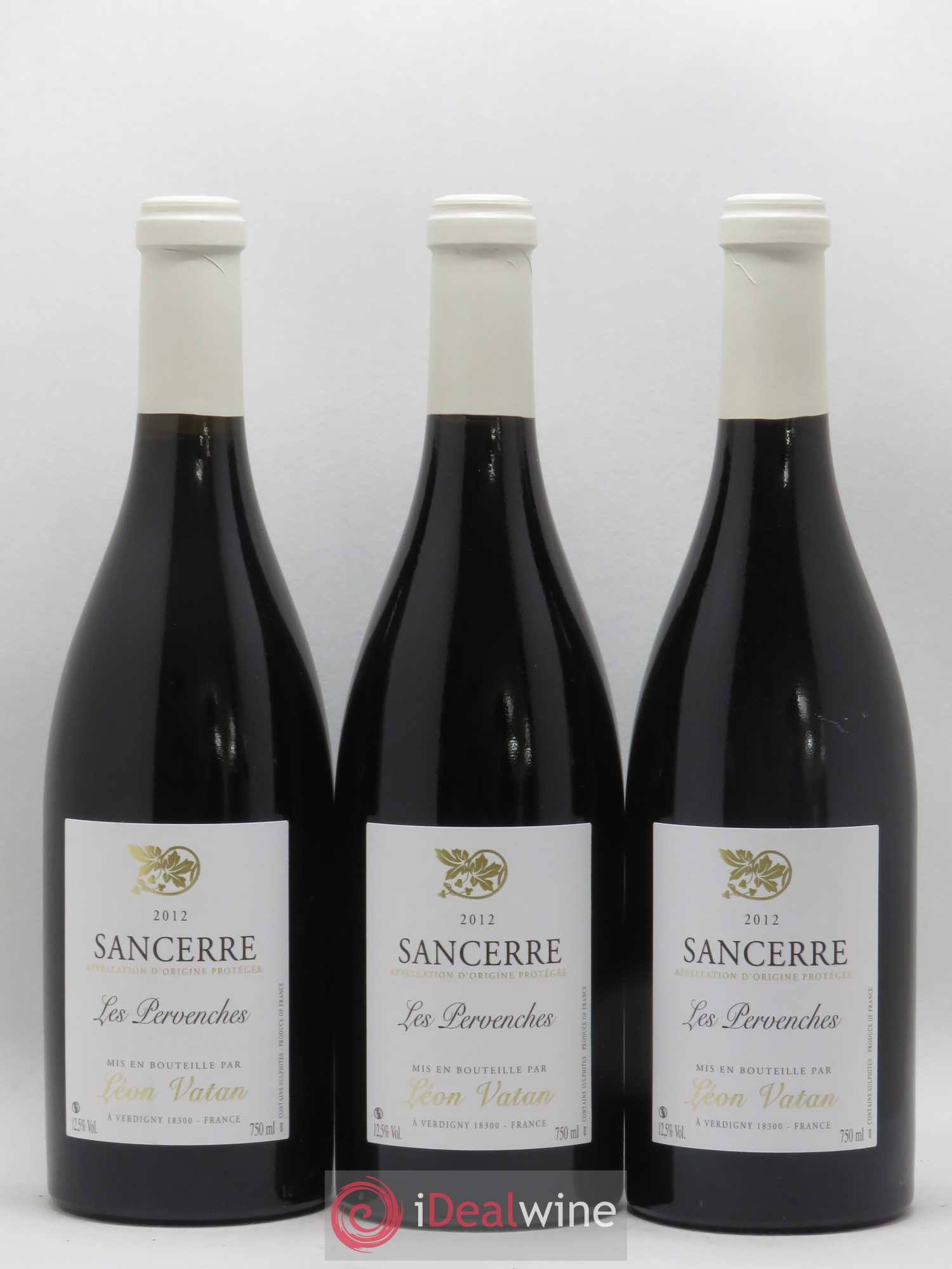 Sancerre Les Pervenches Léon Vatan (sans prix de réserve) 2012 - Posten von 6 Flaschen - 1
