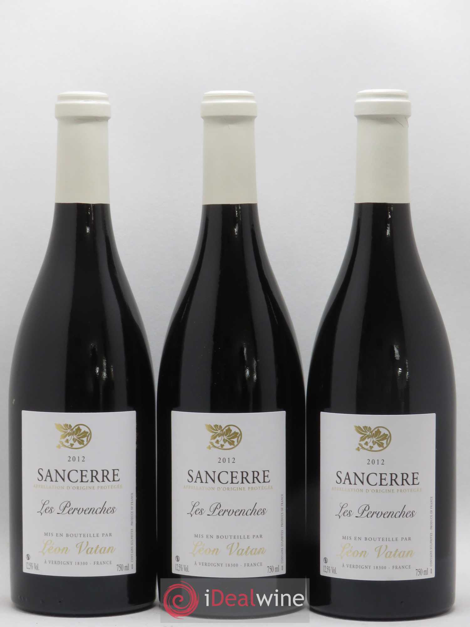 Sancerre Les Pervenches Léon Vatan (sans prix de réserve) 2012 - Posten von 6 Flaschen - 1