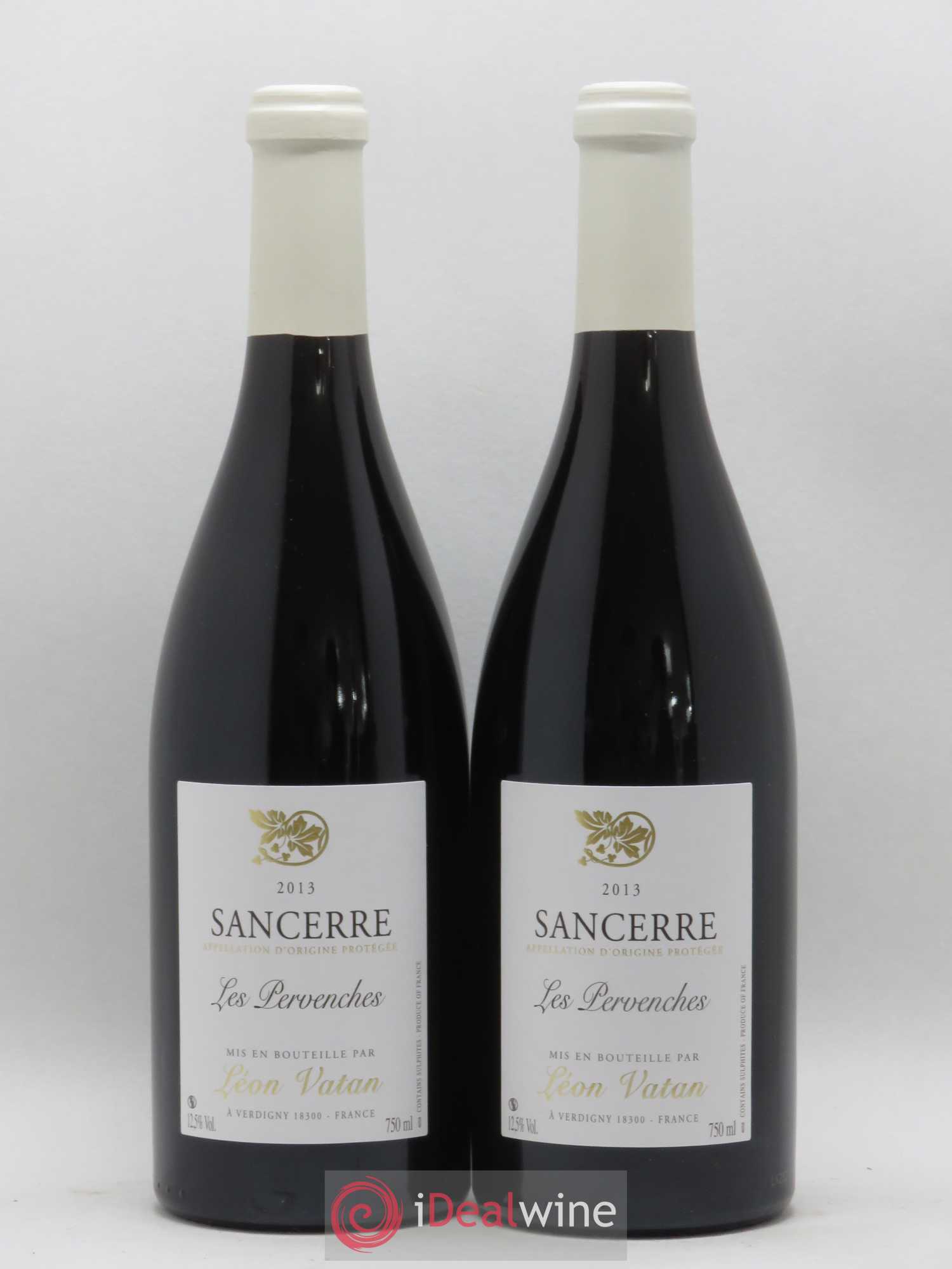 Sancerre Les Pervenches Léon Vatan (sans prix de réserve) 2013 - Posten von 2 Flaschen - 0