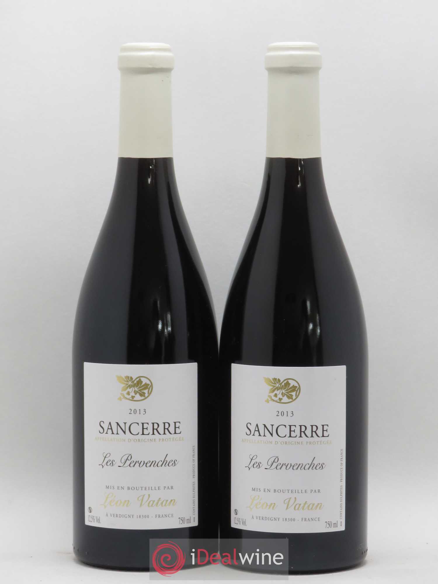 Sancerre Les Pervenches Léon Vatan (sans prix de réserve) 2013 - Posten von 2 Flaschen - 0