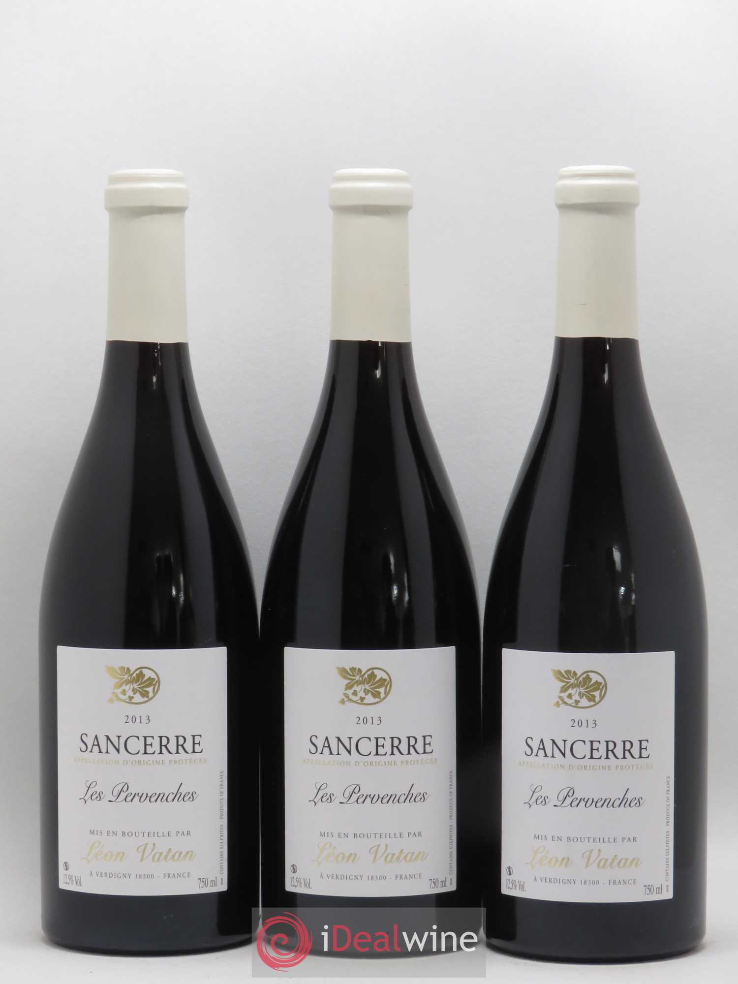 Sancerre Les Pervenches Léon Vatan (sans prix de réserve) 2013 - Posten von 6 Flaschen - 2