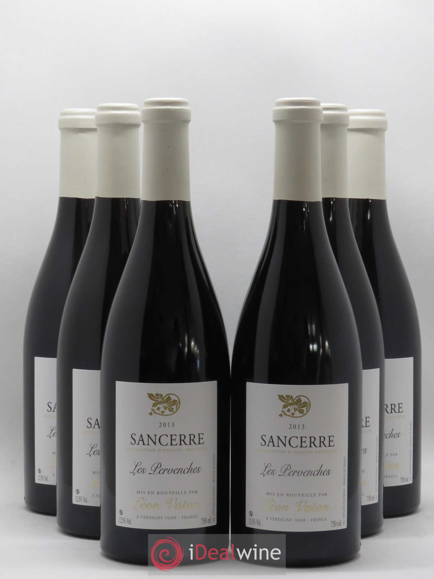 Sancerre Les Pervenches Léon Vatan (sans prix de réserve) 2013 - Posten von 6 Flaschen - 0