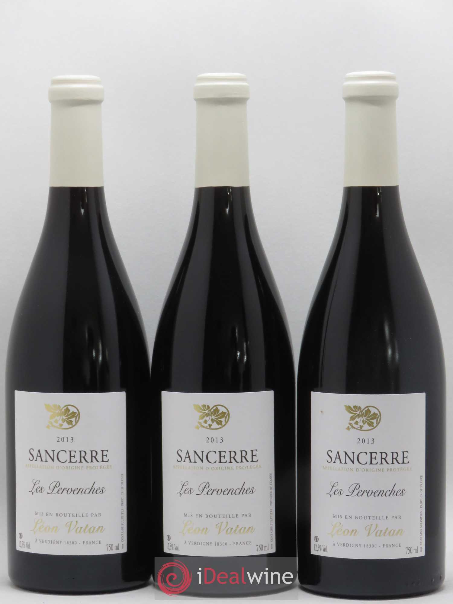 Sancerre Les Pervenches Léon Vatan (sans prix de réserve) 2013 - Posten von 6 Flaschen - 2