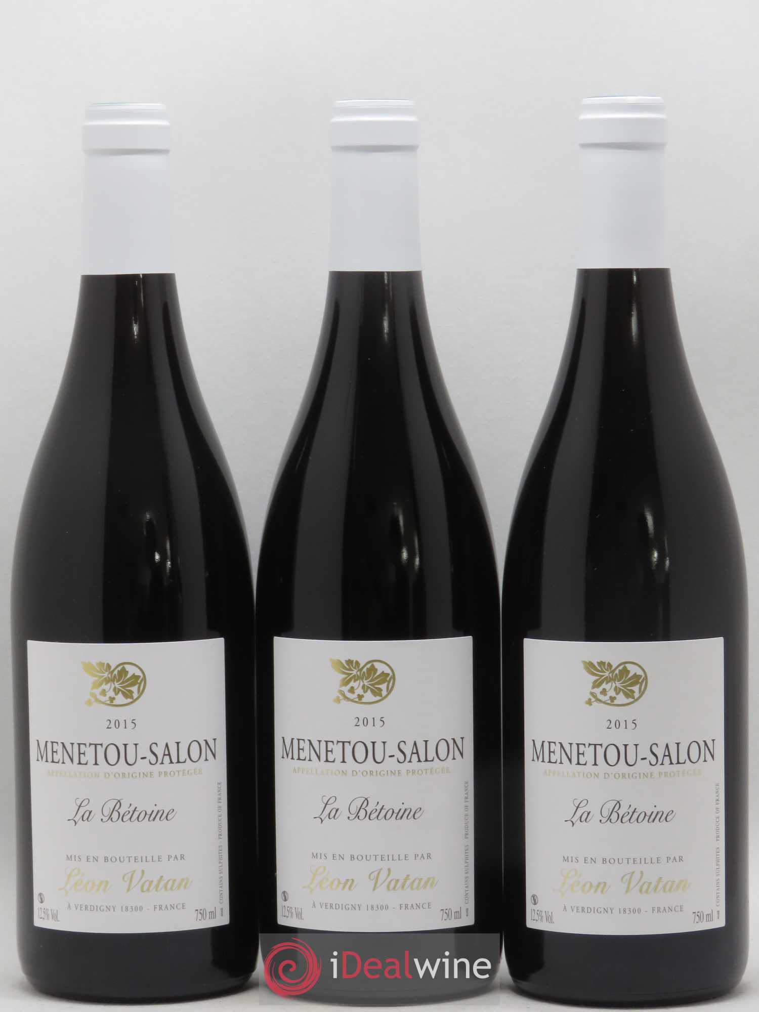 Menetou-Salon La Betoine Domaine Léon Vatan 2015 - Posten von 6 Flaschen - 1