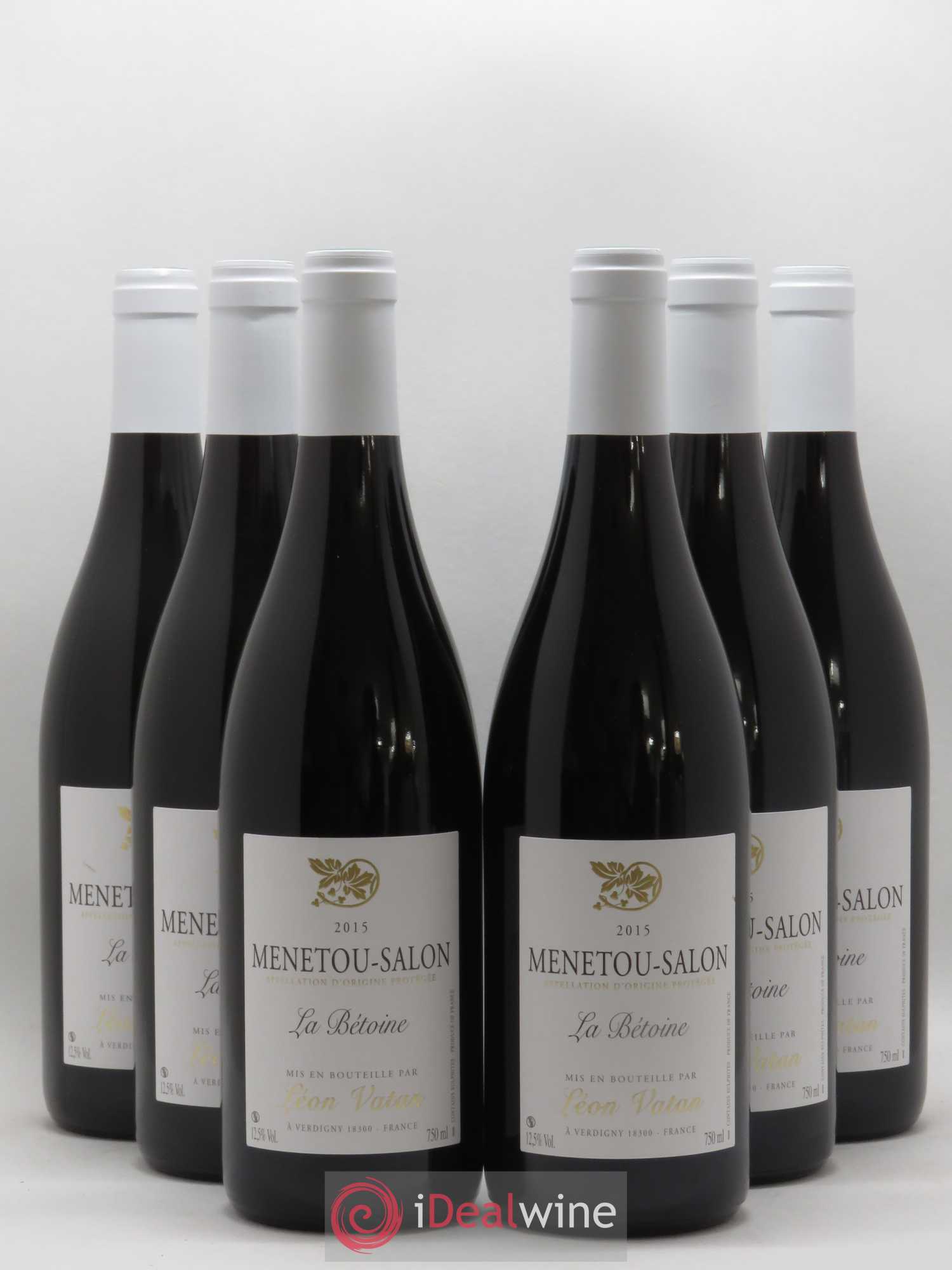 Menetou-Salon La Betoine Domaine Léon Vatan 2015 - Posten von 6 Flaschen - 0