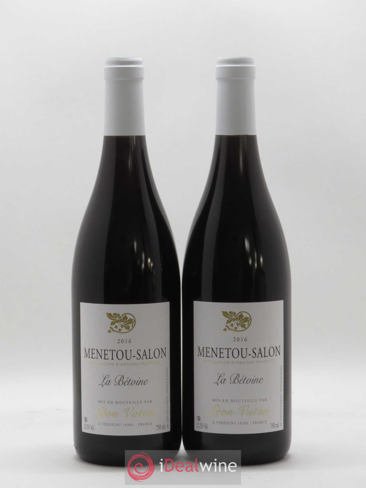 Menetou-Salon La Betoine Domaine Léon Vatan 2016 - Posten von 2 Flaschen - 0