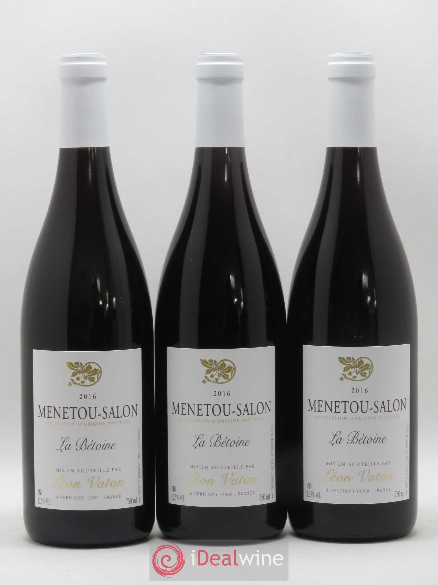 Menetou-Salon La Betoine Domaine Léon Vatan (sans prix de réserve) 2016 - Posten von 6 Flaschen - 1