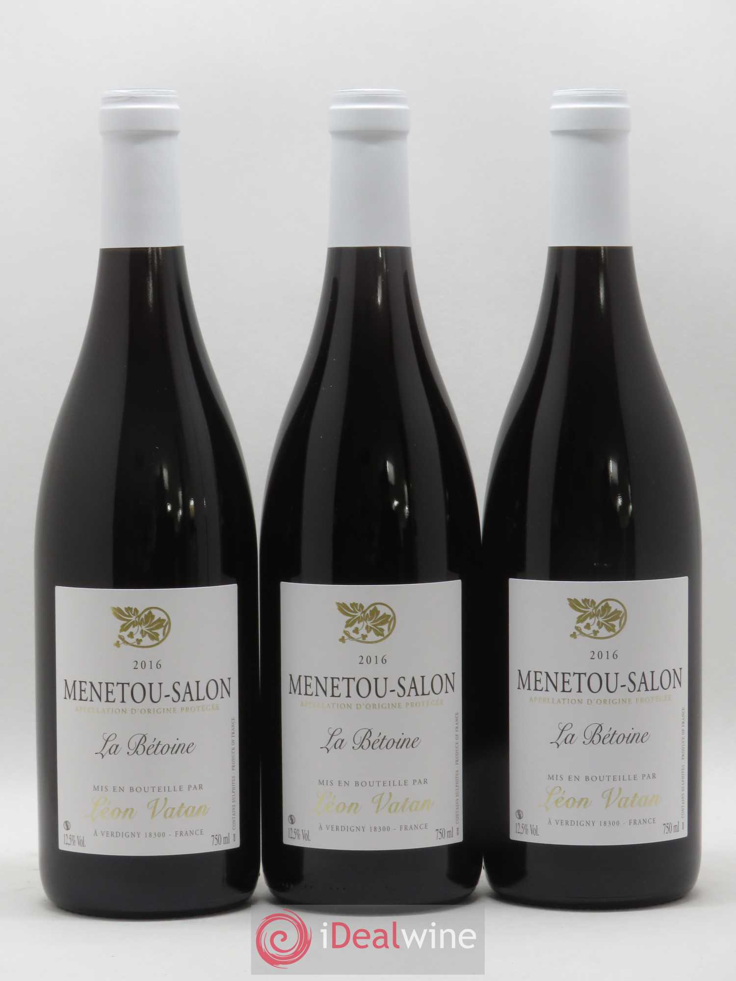 Menetou-Salon La Betoine Domaine Léon Vatan (sans prix de réserve) 2016 - Posten von 6 Flaschen - 1