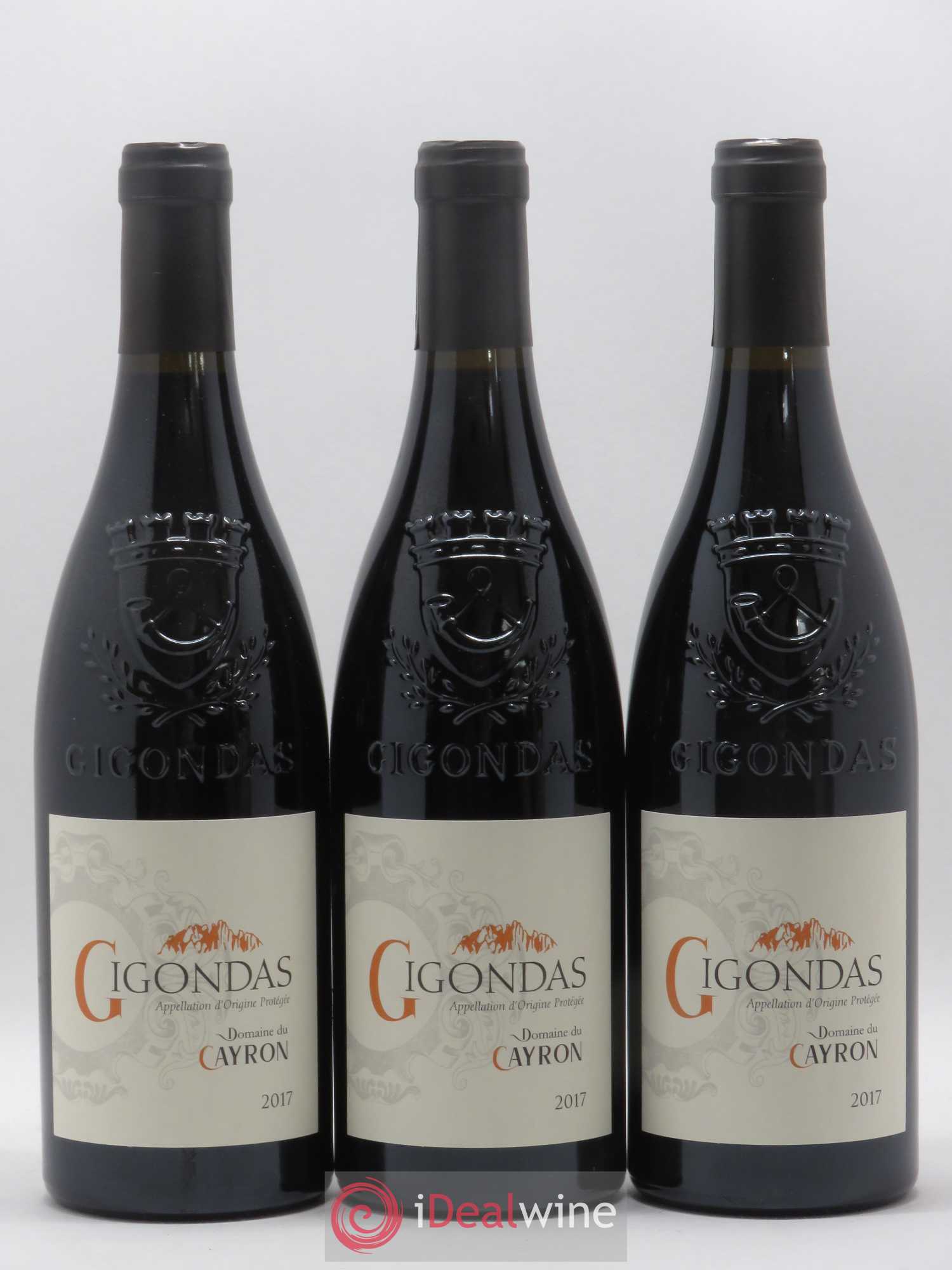 Gigondas Domaine du Cayron (sans prix de réserve) 2017 - Lot de 6 bouteilles - 2