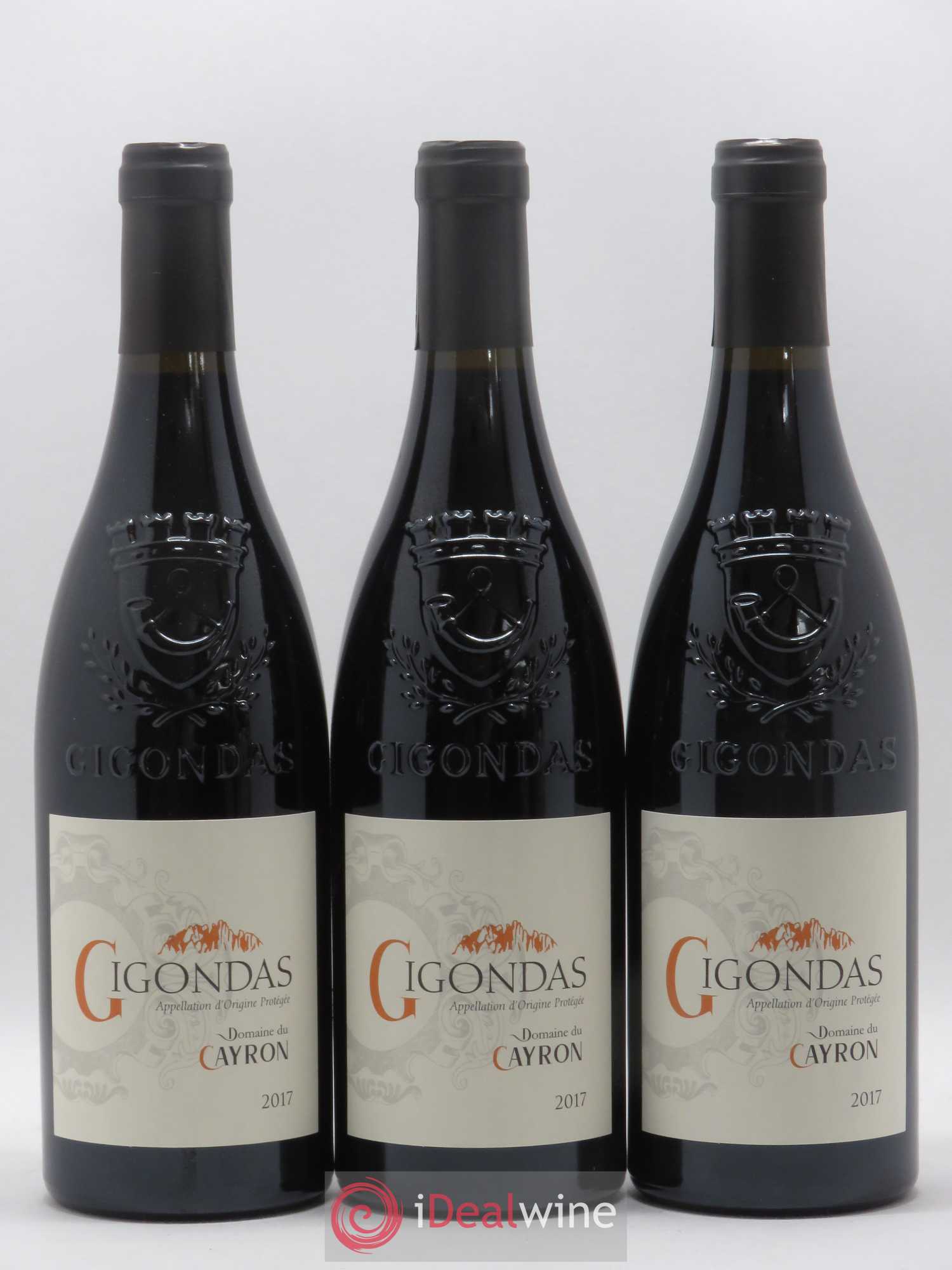 Gigondas Domaine du Cayron 2017 - Lot de 3 bouteilles - 0