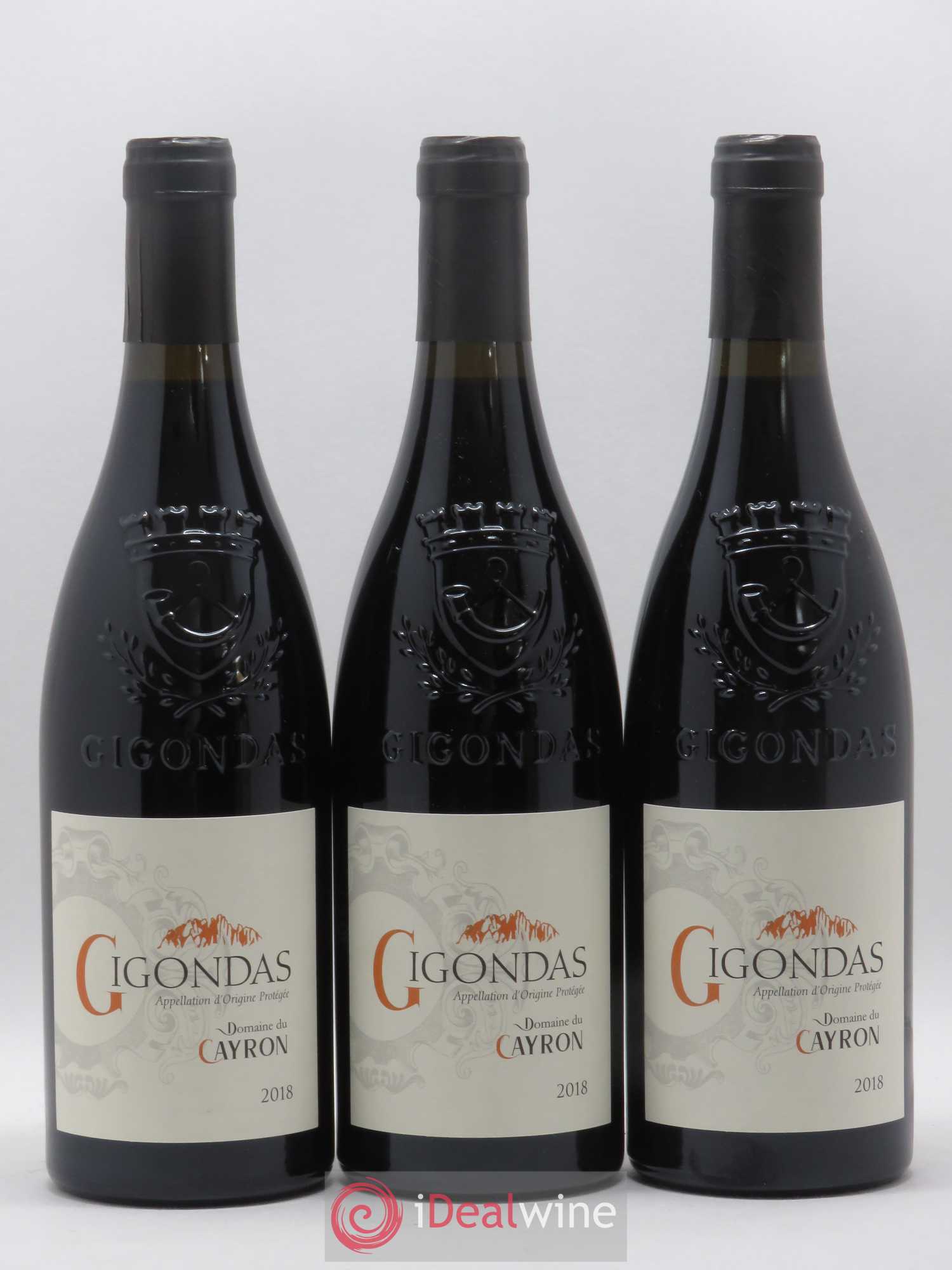 Gigondas Domaine du Cayron (sans prix de réserve) 2018 - Posten von 6 Flaschen - 1