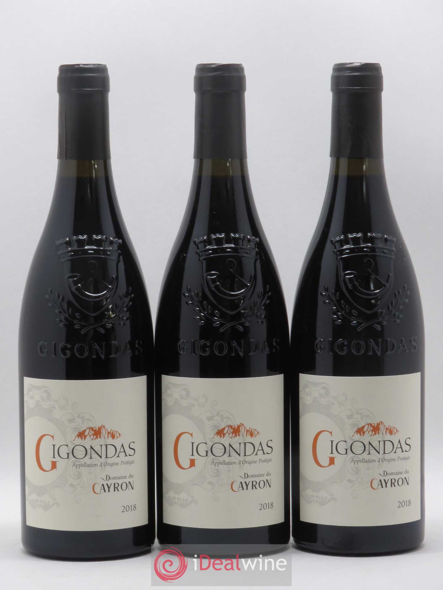 Gigondas Domaine du Cayron (sans prix de réserve) 2018 - Posten von 6 Flaschen - 2