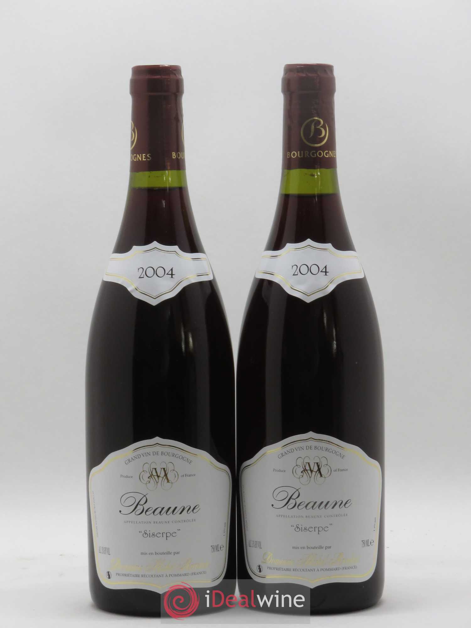 Beaune Le Siserpe Domaine Arcelain 2004 - Posten von 2 Flaschen - 0
