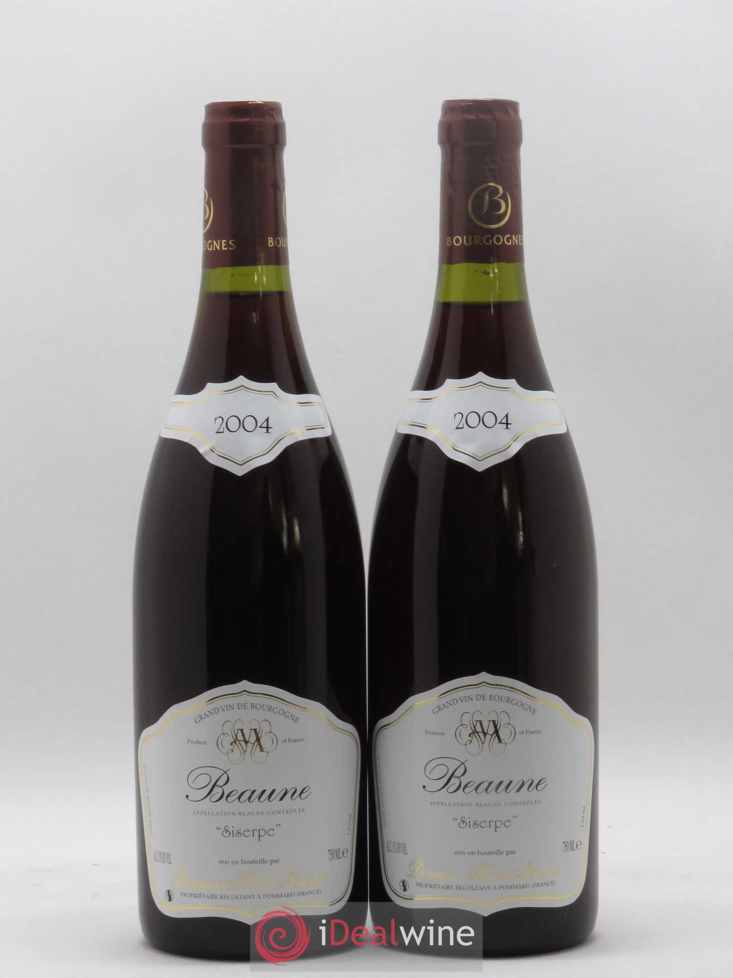 Beaune Le Siserpe Domaine Arcelain (sans prix de réserve) 2004 - Posten von 2 Flaschen - 0