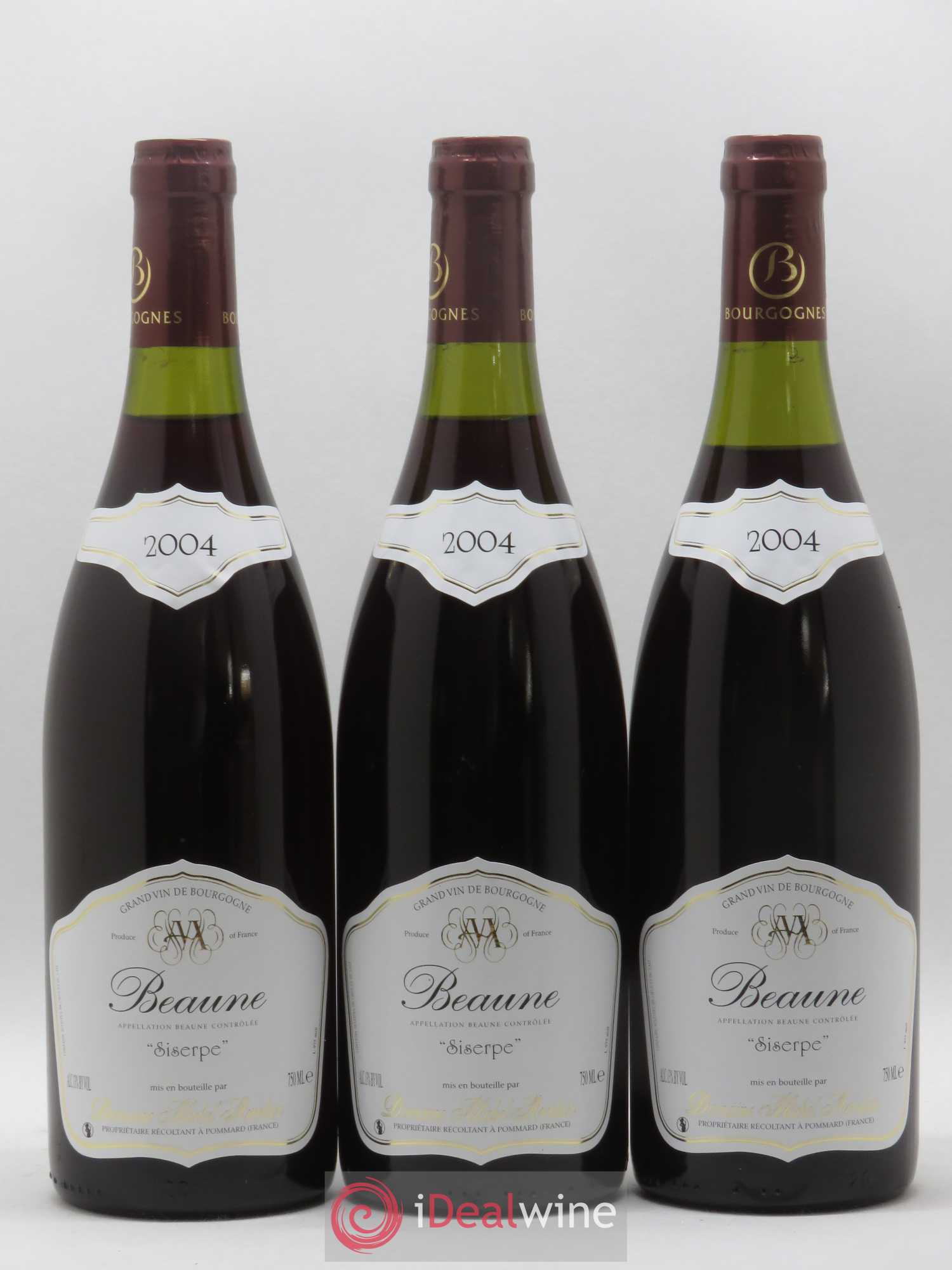 Beaune Le Siserpe Domaine Arcelain (sans prix de réserve) 2004 - Posten von 6 Flaschen - 1