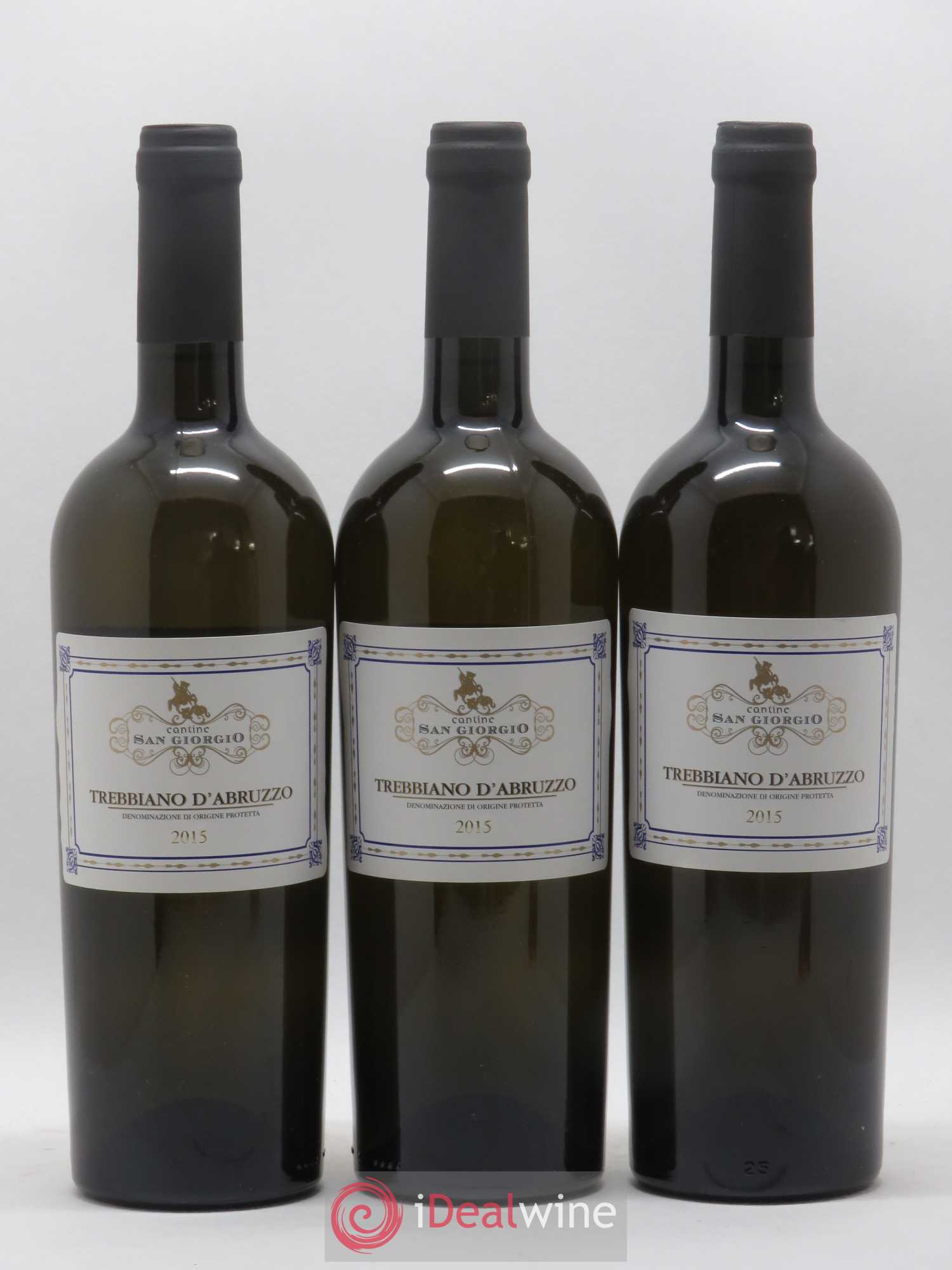 Trebbiano d'Abruzzo Cantine San Giorgio (sans prix de réserve) 2015 - Posten von 6 Flaschen - 1