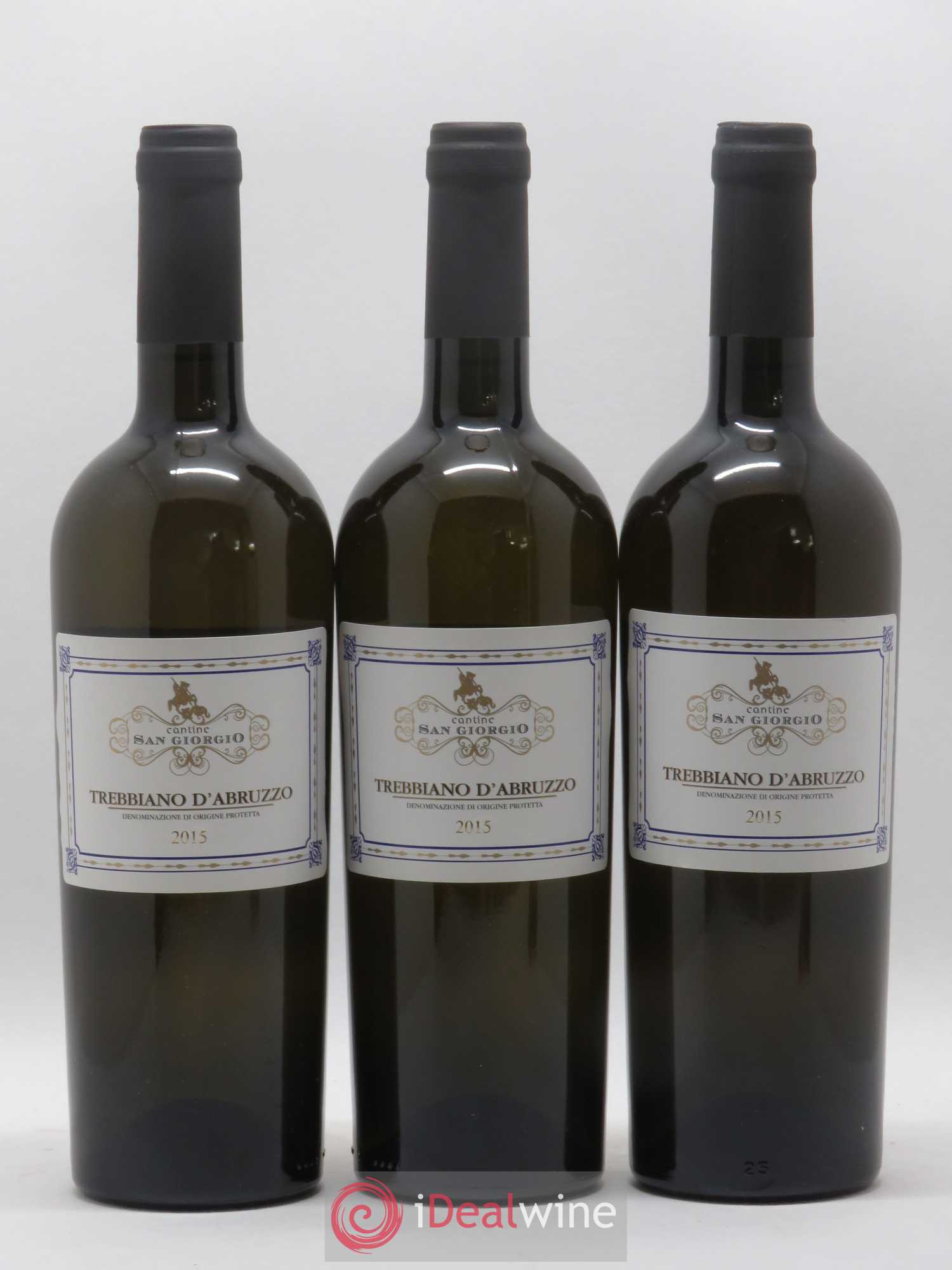 Trebbiano d'Abruzzo Cantine San Giorgio (sans prix de réserve) 2015 - Posten von 6 Flaschen - 2