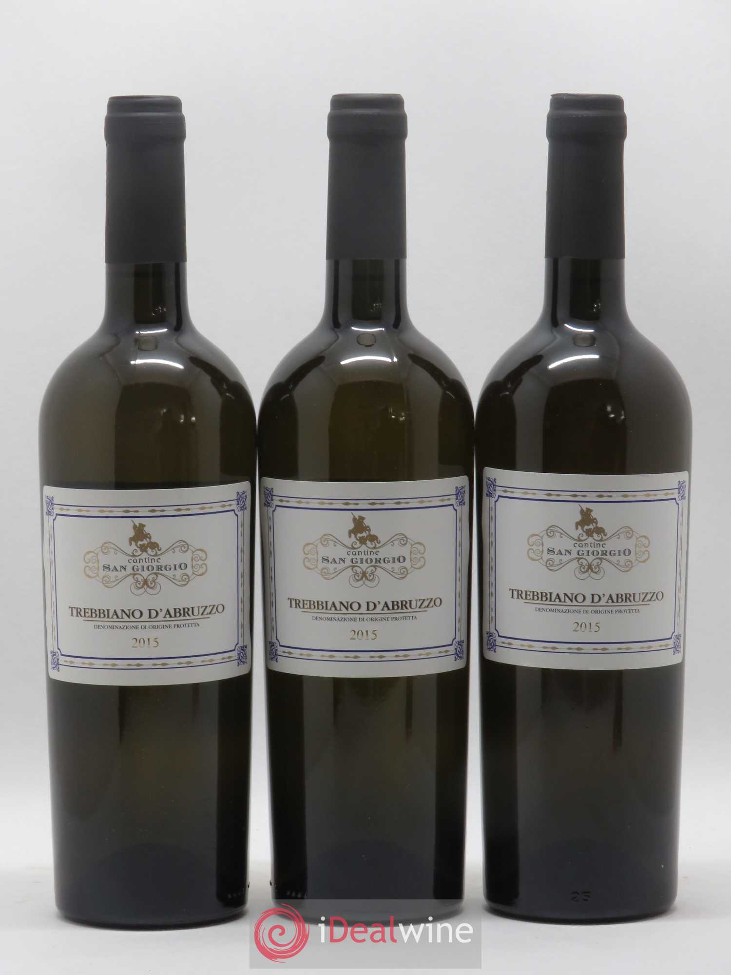 Trebbiano d'Abruzzo Cantine San Giorgio (sans prix de réserve) 2015 - Lot de 6 bouteilles - 1