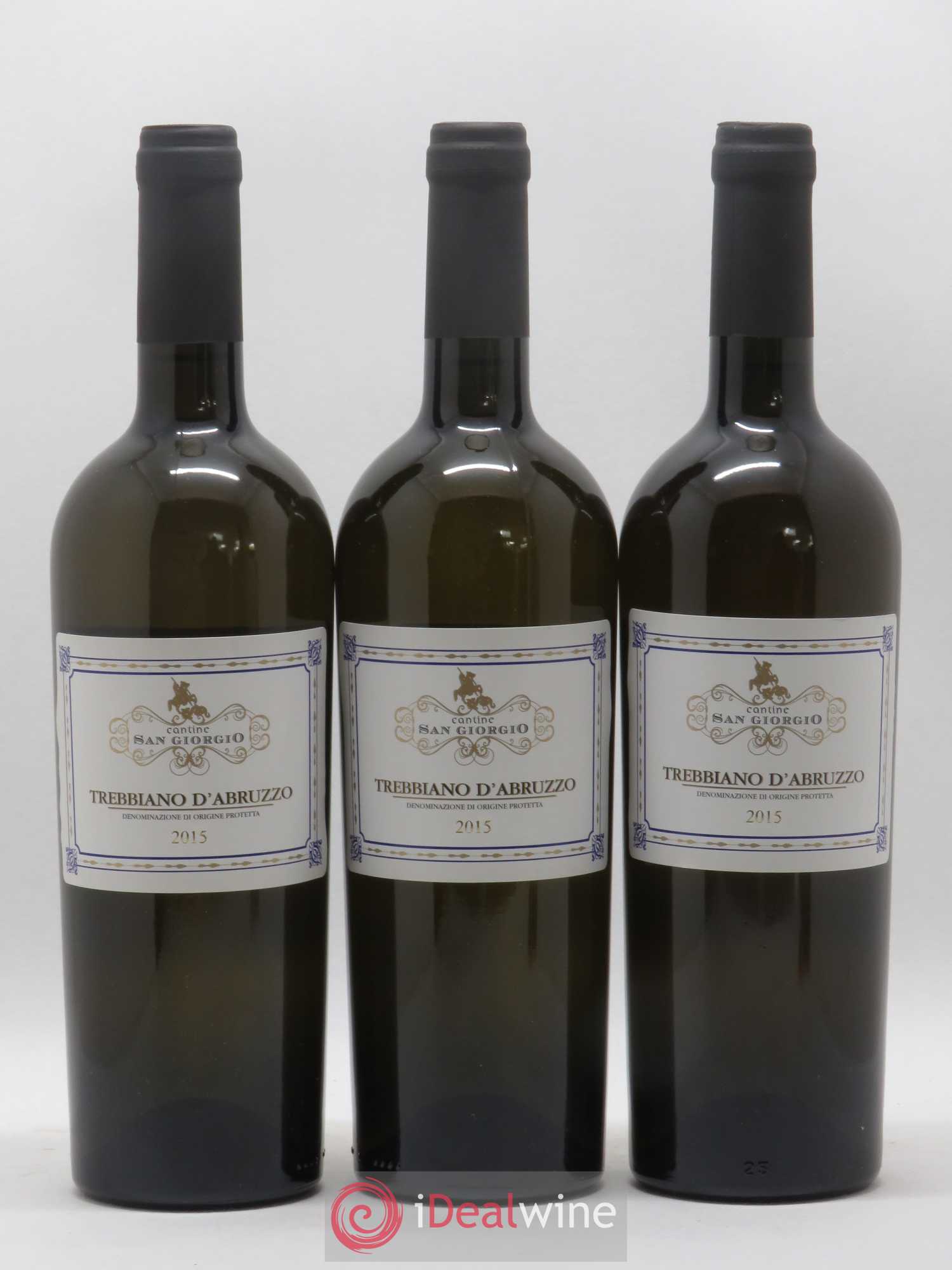 Trebbiano d'Abruzzo Cantine San Giorgio (sans prix de réserve) 2015 - Lot de 6 bouteilles - 2