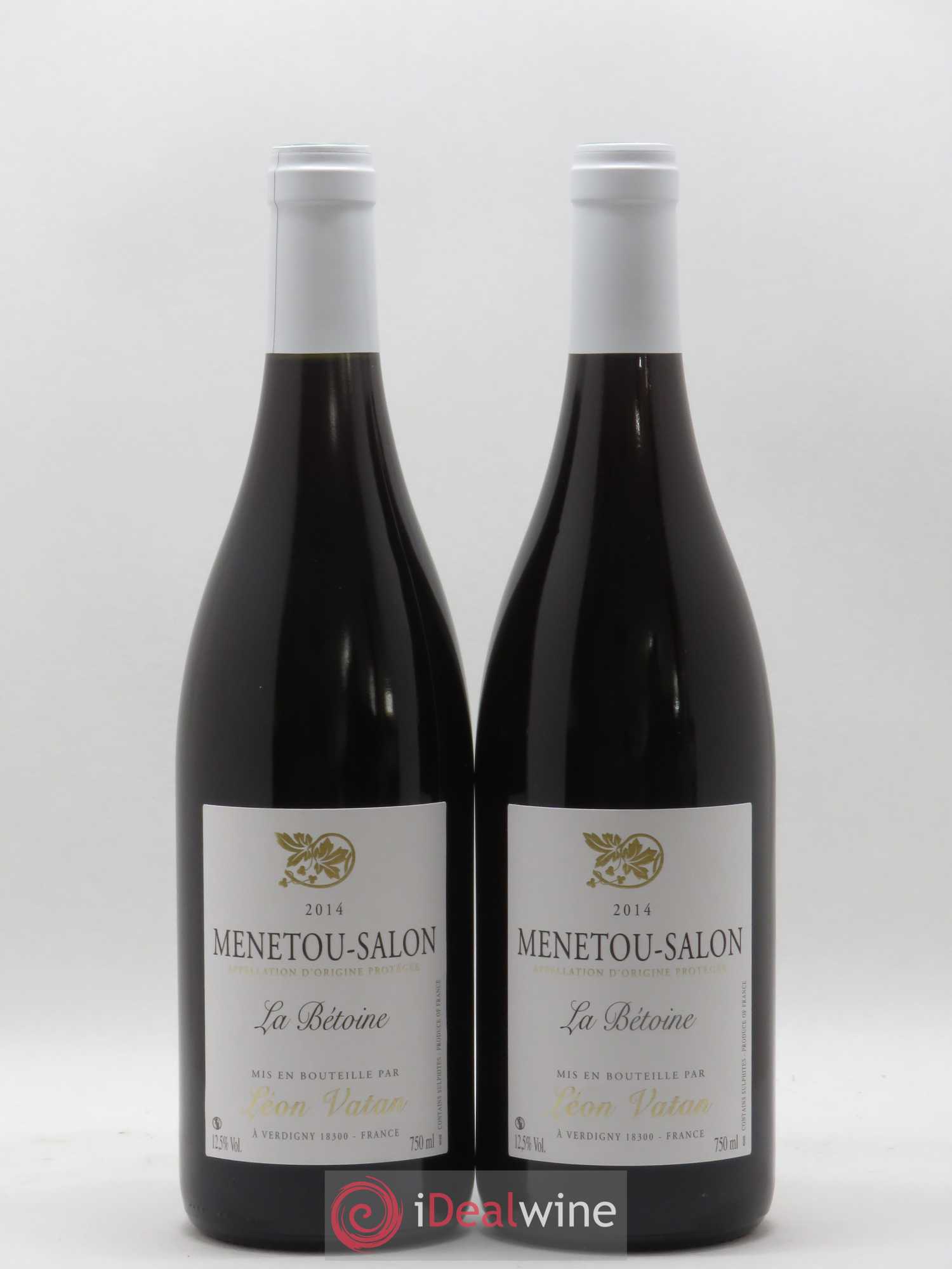 Menetou-Salon La Betoine Domaine Léon Vatan 2014 - Posten von 2 Flaschen - 0