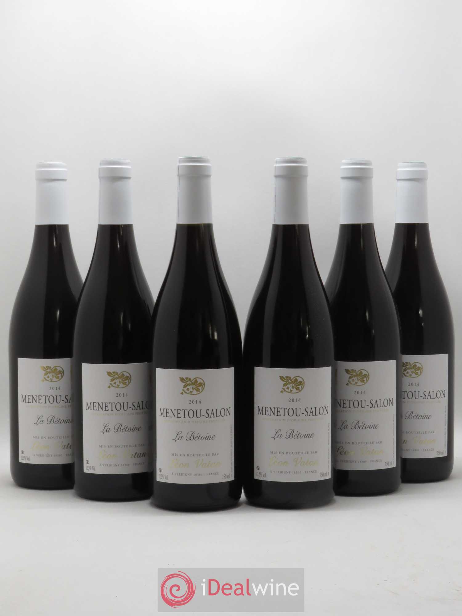 Menetou-Salon La Betoine Domaine Léon Vatan 2014 - Posten von 6 Flaschen - 0