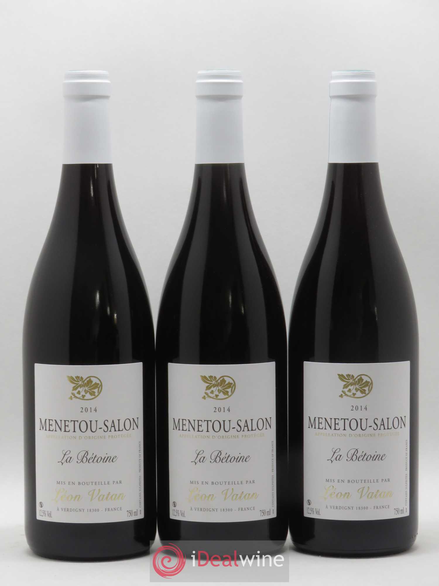 Menetou-Salon La Betoine Domaine Léon Vatan 2014 - Posten von 6 Flaschen - 2