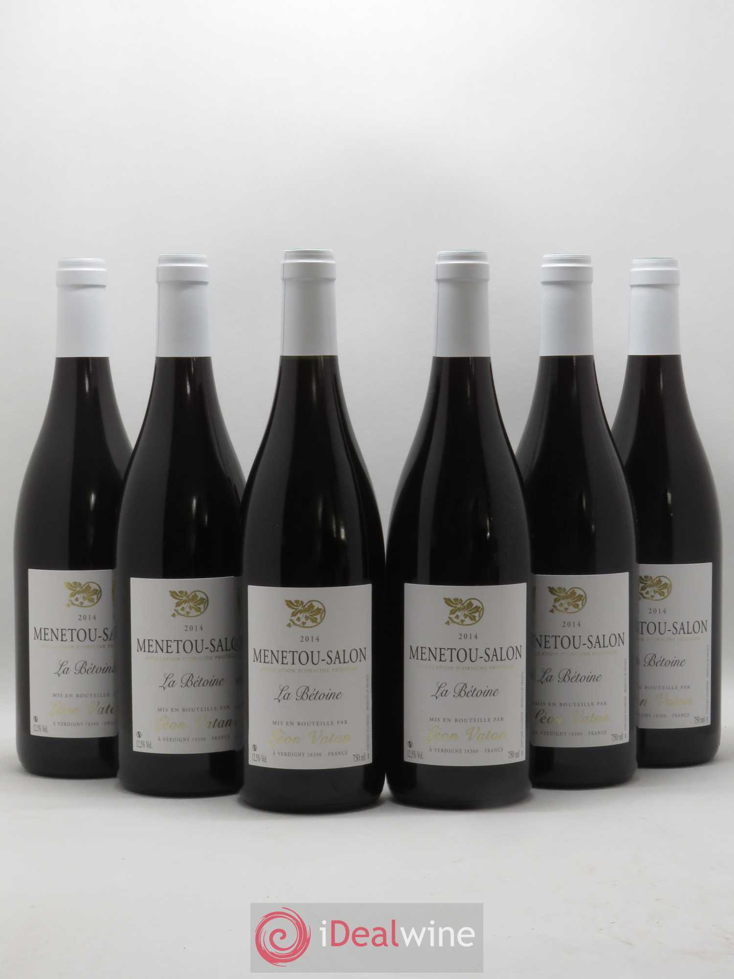 Menetou-Salon La Betoine Domaine Léon Vatan 2014 - Posten von 6 Flaschen - 0