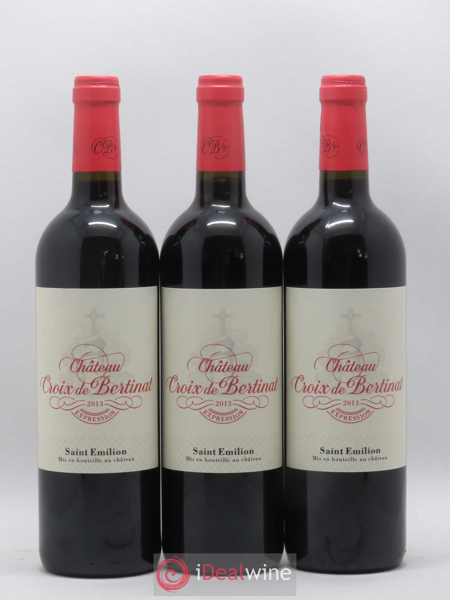 Saint-Émilion Chateau Croix de Bertinat Cuvée Expression (sans prix de réserve) 2013 - Posten von 6 Flaschen - 1