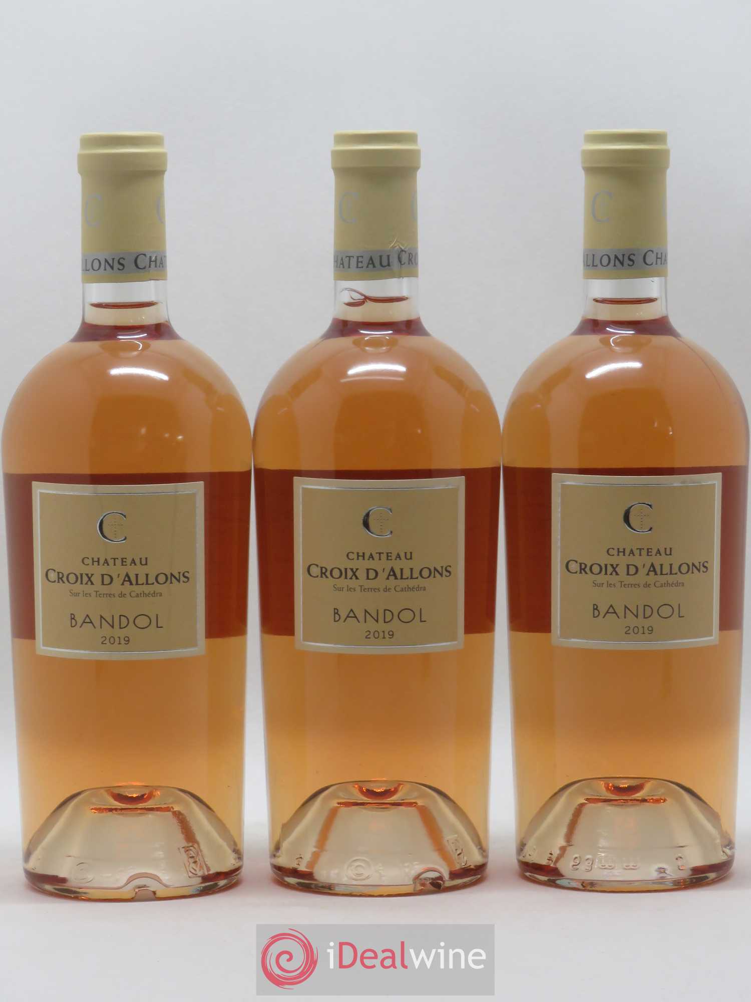 Bandol Croix d'Allons 2019 - Posten von 3 Flaschen - 0