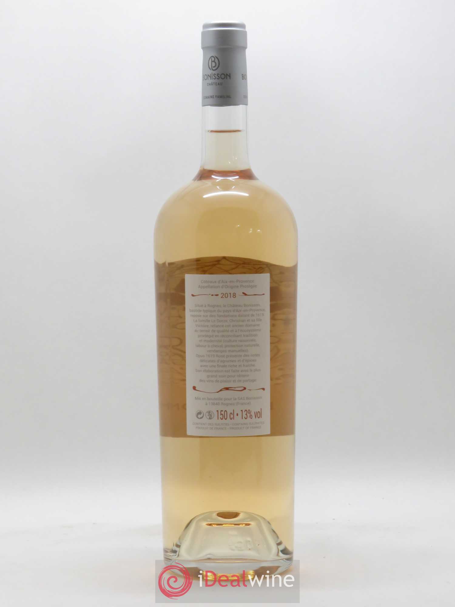 Divers Coteaux d'Aix-en-Provence Cuvée Opus 1619 Château Bonisson 2018 - Posten von 1 Magnum - 1