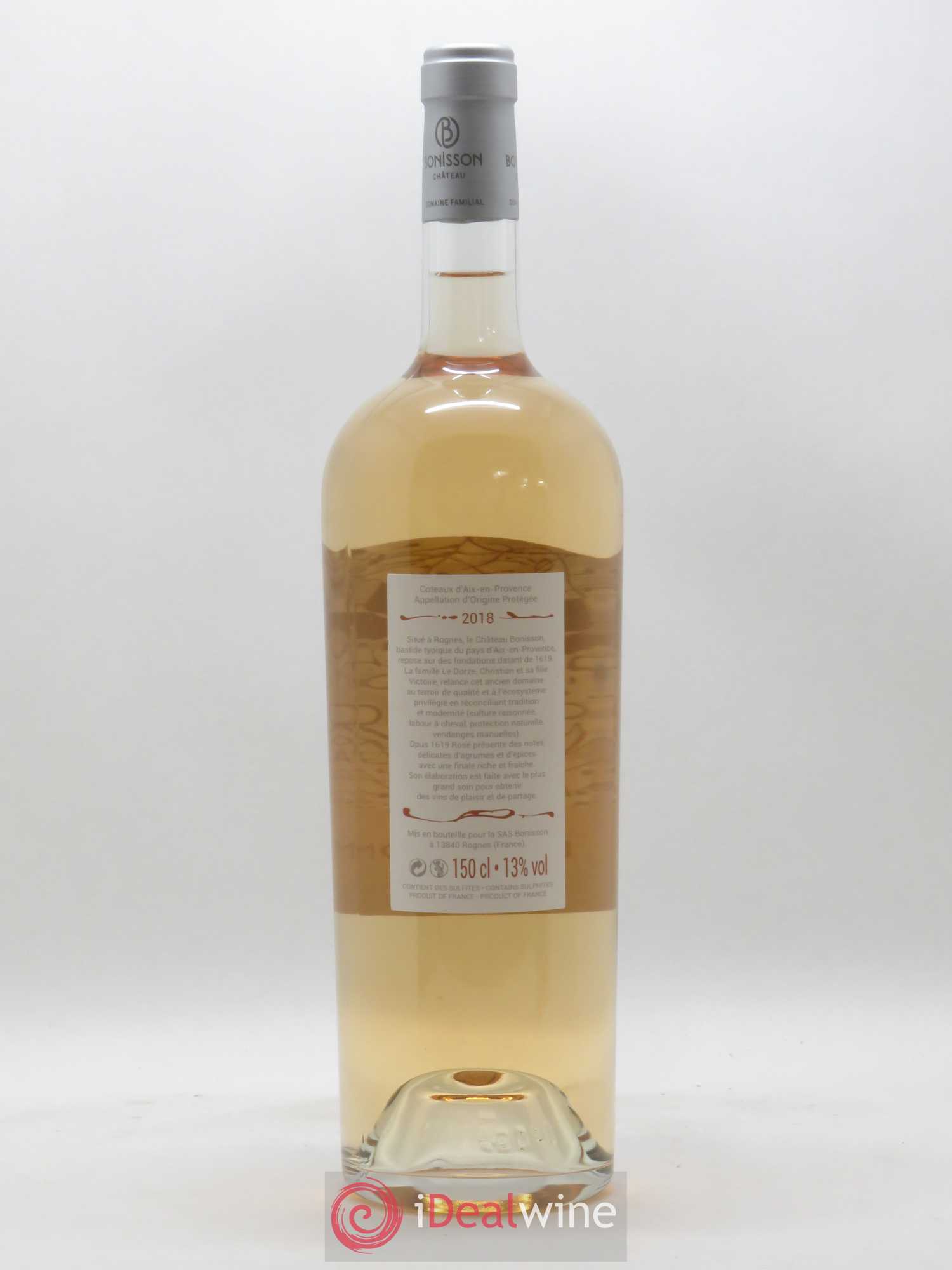 Divers Coteaux d'Aix-en-Provence Cuvée Opus 1619 Château Bonisson 2018 - Posten von 1 Magnum - 1