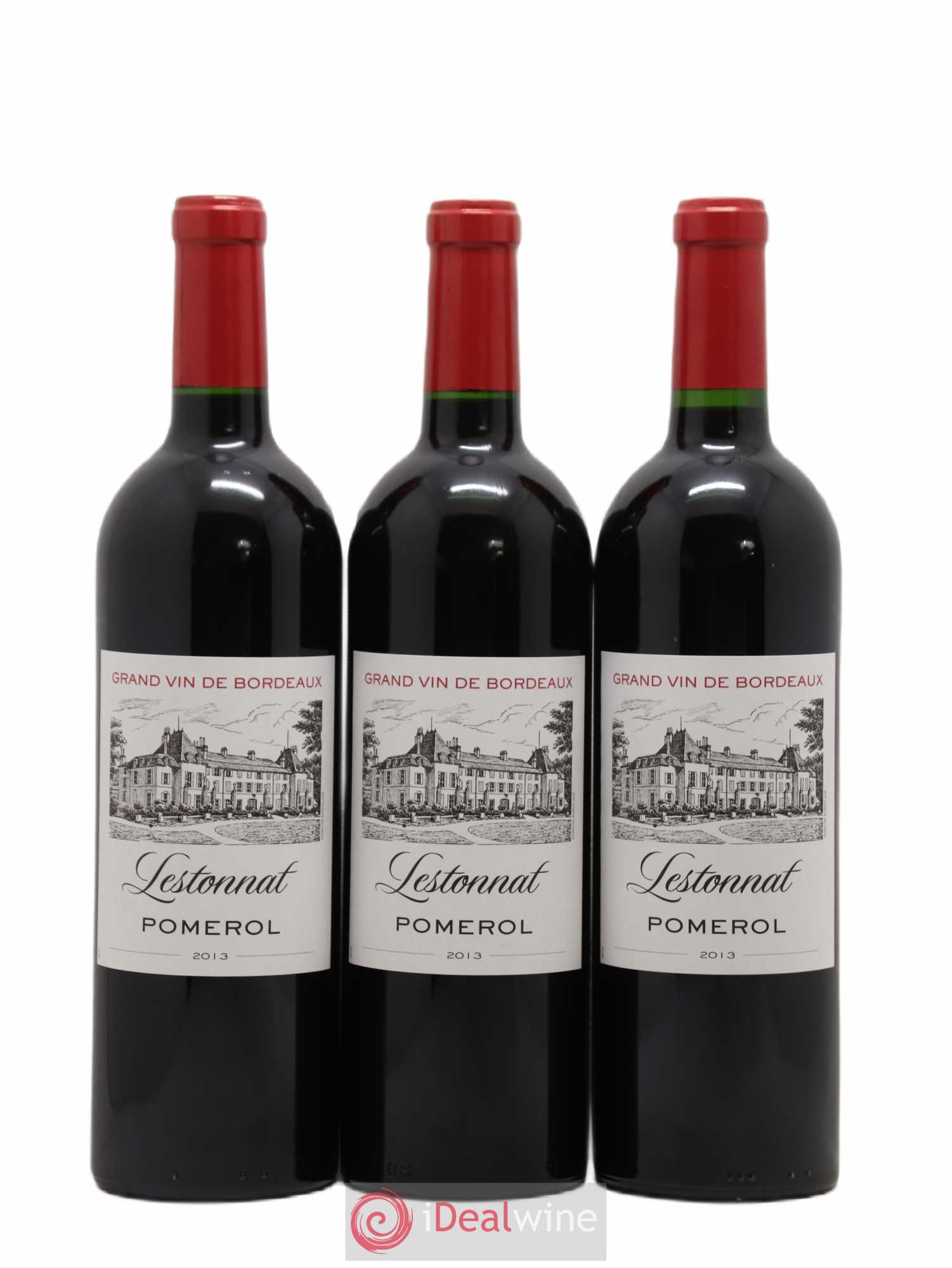 Pomerol Château Lestonnat (no reserve) 2013 - Lot of 12 bottles - 1