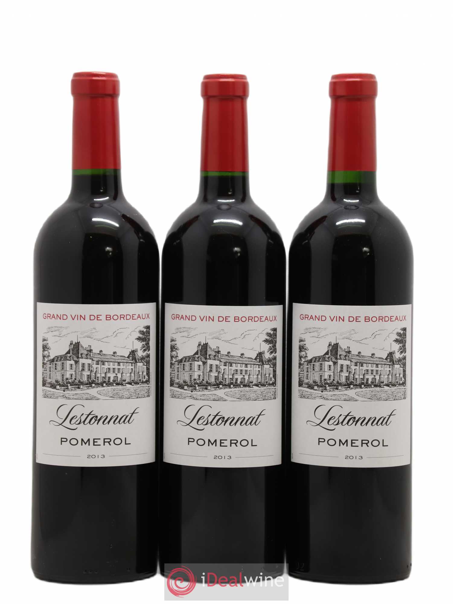 Pomerol Château Lestonnat (sans prix de réserve) 2013 - Posten von 3 Flaschen - 0