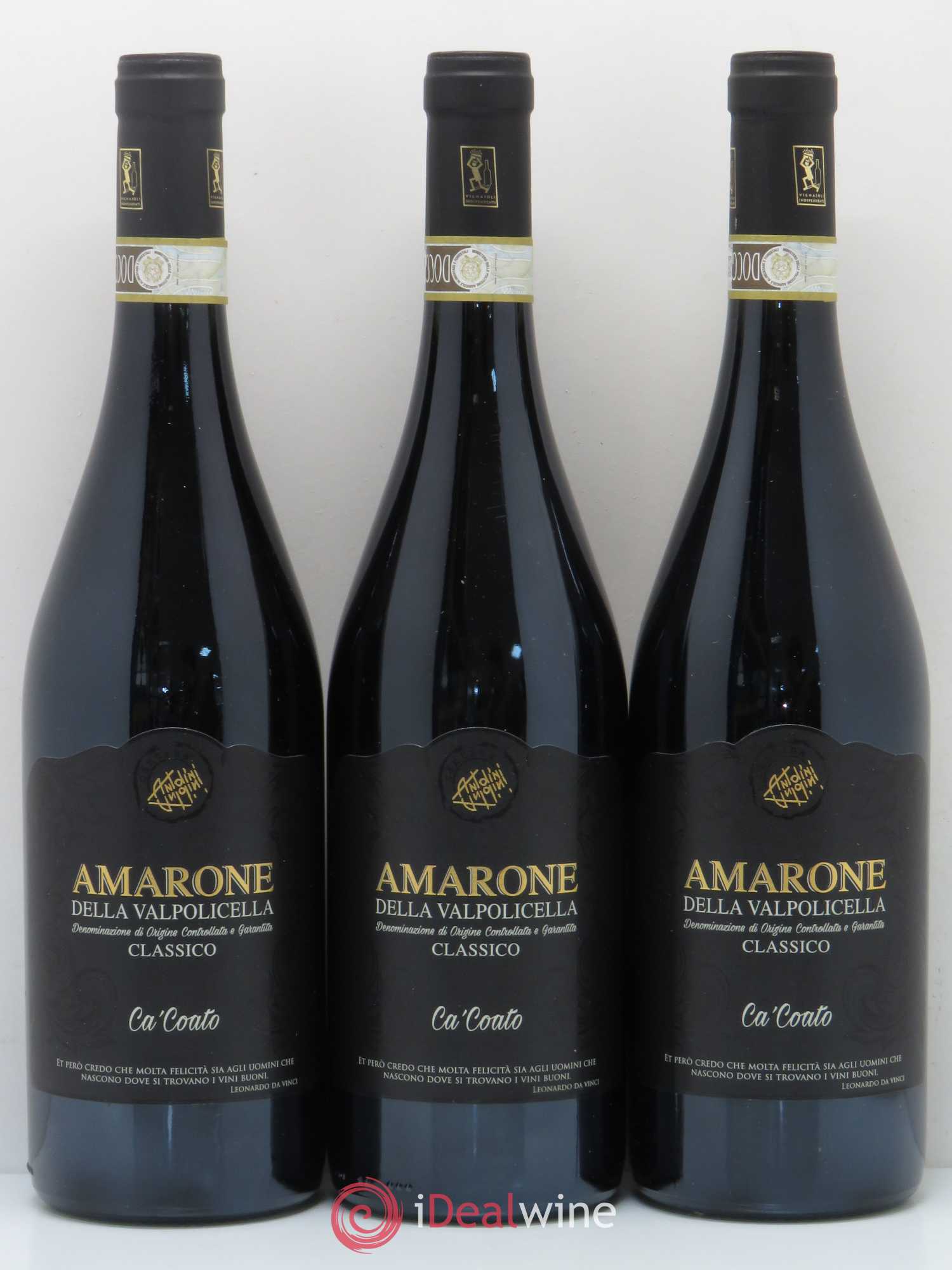 Amarone della Valpolicella DOC Classico Antolini Ca Coato 2011 - Posten von 6 Flaschen - 3