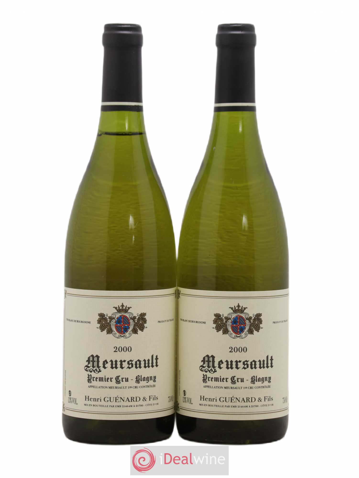 Meursault 1er Cru Blagny Henri Guenard 2000 - Posten von 2 Flaschen - 0