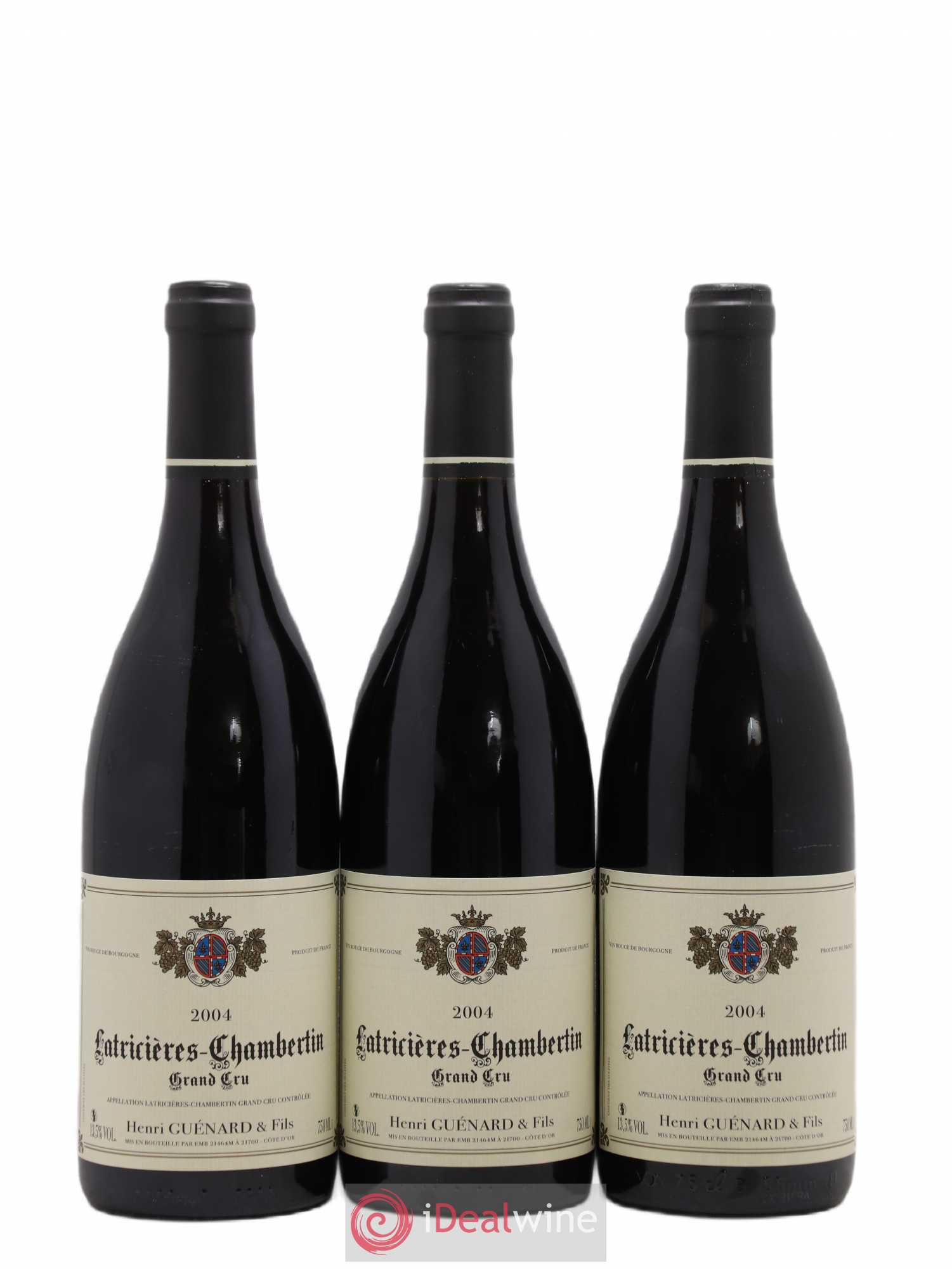 Latricières-Chambertin Grand Cru Henri Guenard 2004 - Lot de 6 bouteilles - 1