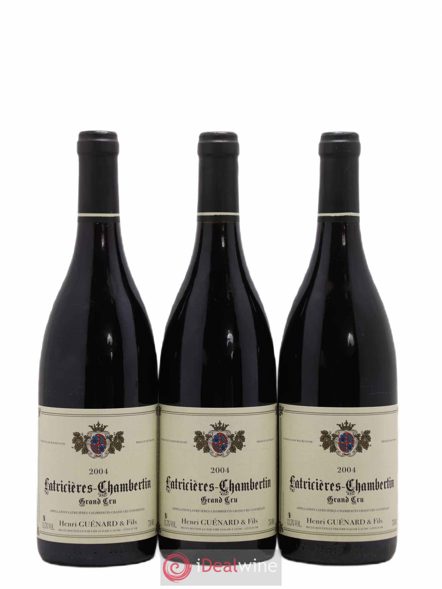 Latricières-Chambertin Grand Cru Henri Guenard 2004 - Lot de 6 bouteilles - 2