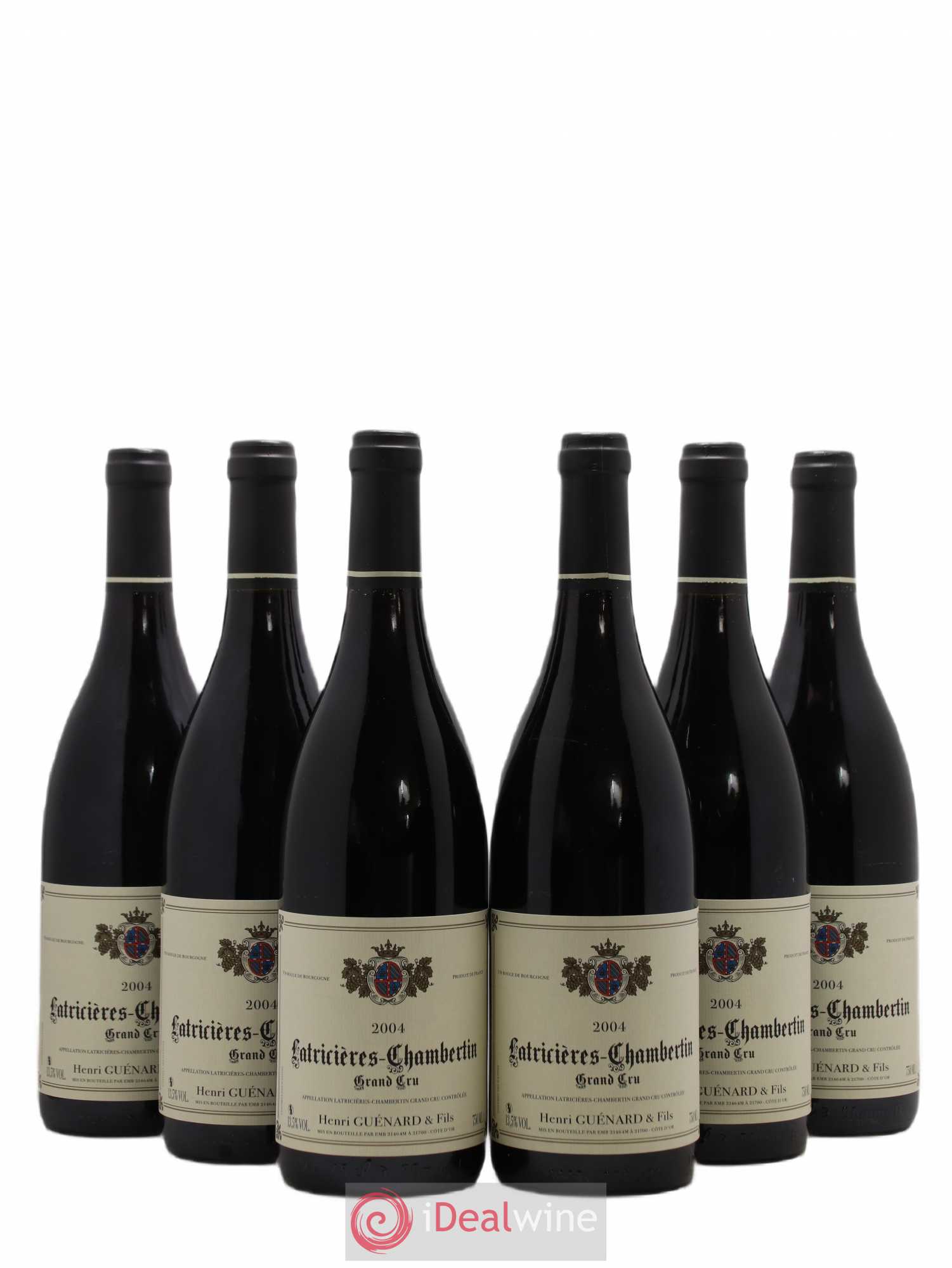 Latricières-Chambertin Grand Cru Henri Guenard 2004 - Lot de 6 bouteilles - 0