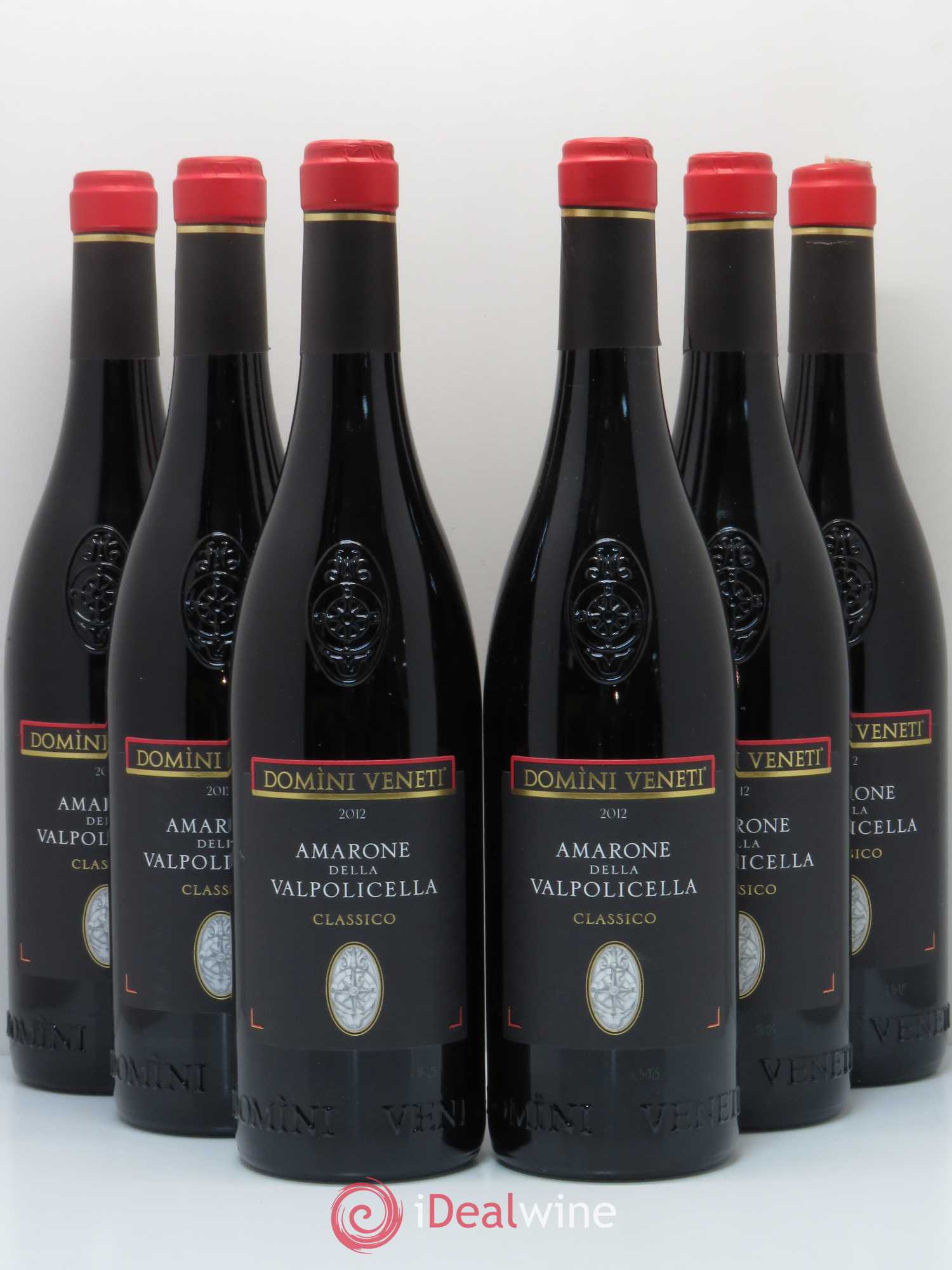 Amarone della Valpolicella DOC Classico Domini Veneti 2012 - Lot de 6 bouteilles - 0