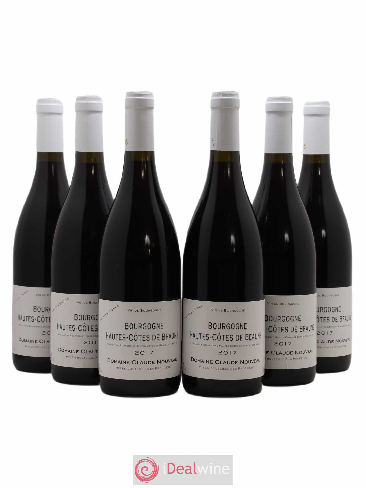 Hautes-Côtes de Beaune Vieilles Vignes Claude Nouveau(sans prix de réserve) 2017 - Posten von 6 Flaschen - 0