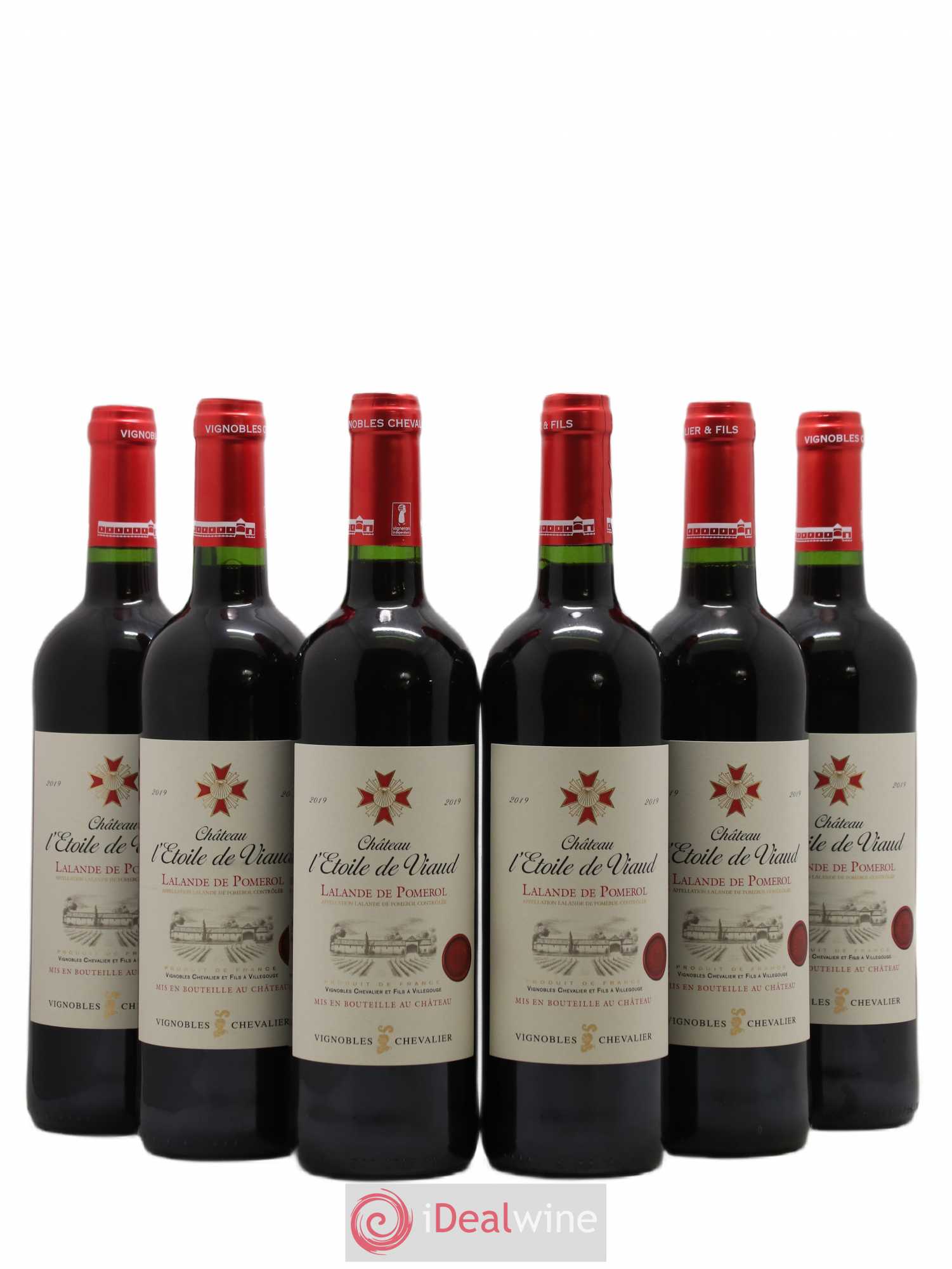 Lalande-de-Pomerol Etoile de Viaud (sans prix de réserve) 2019 - Lot de 6 bouteilles - 0